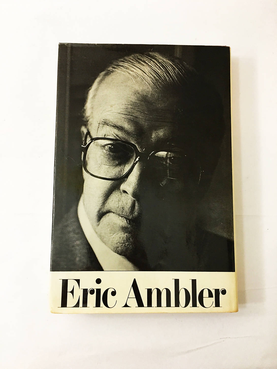 Care of Time by Eric Ambler Story of blackmail and terrorism FIRST EDITION vintage book circa 1981. Intrigue & suspense War military leader