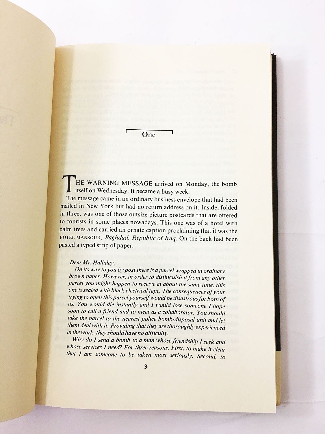 Care of Time by Eric Ambler Story of blackmail and terrorism FIRST EDITION vintage book circa 1981. Intrigue & suspense War military leader