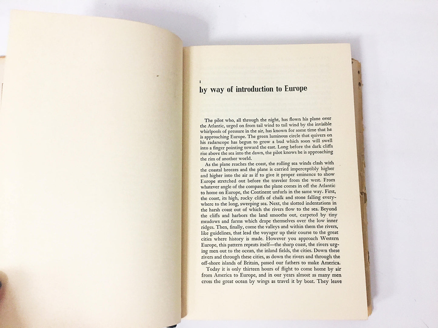 Fire in the Ashes Europe in the Mid-Century. Vintage book circa 1953 by Theodore H White. History of post World War II Europe. Gift
