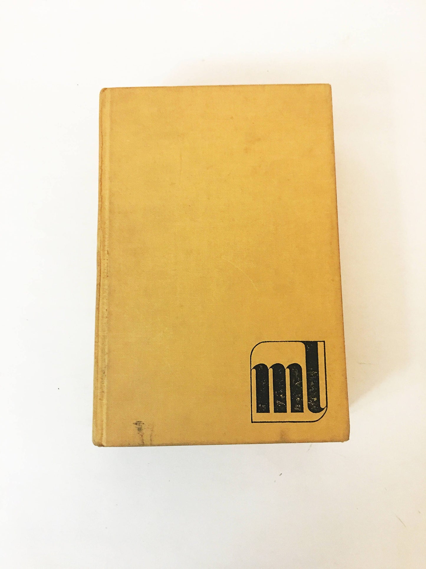 Nathaniel Hawthorne Complete Novels and Selected Tales. Yellow bookshelf home decor Modern Library vitnage book circa 1965.
