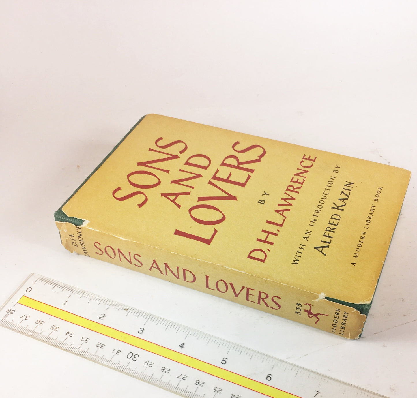 Sons and Lovers by DH Lawrence. Vintage Modern Library Book circa 1962. Oedipus complex Freudian allegory. Listed in top 10 books!