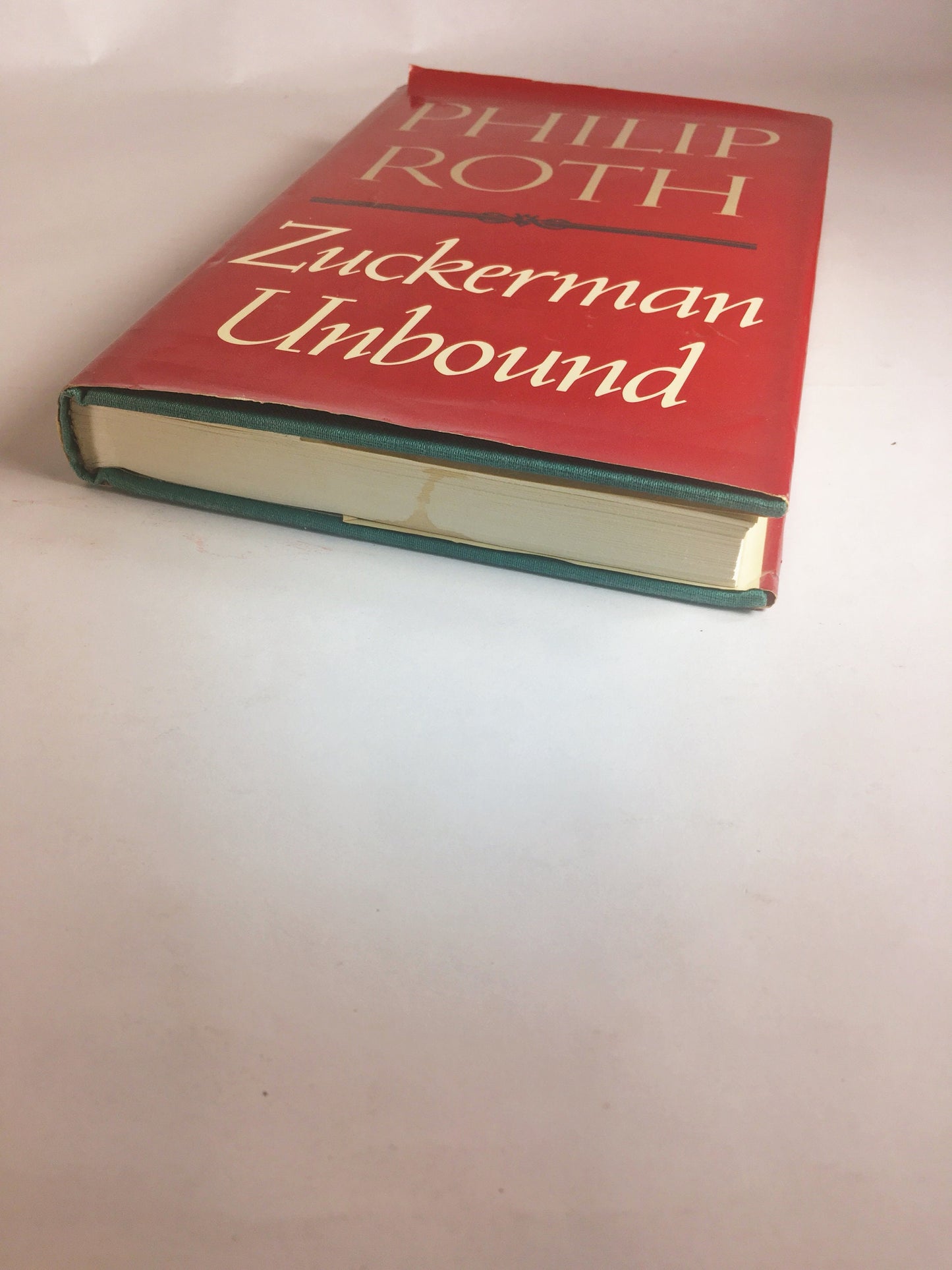 Zuckerman Unbound by Philip Roth. Vintage FIRST EDITION book circa 1981. Sequel to The Ghost Writer.