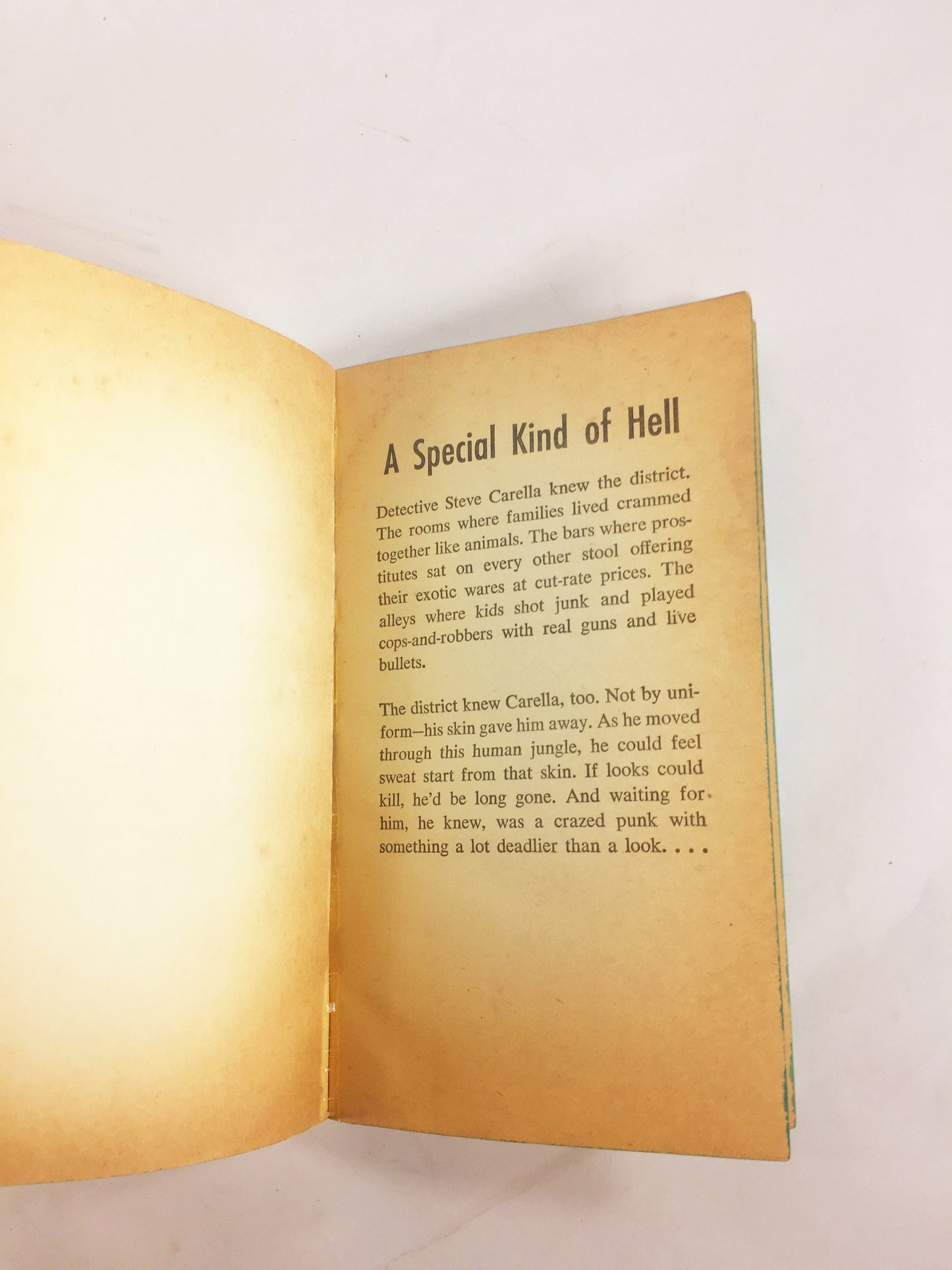 See Them Die by Ed McBain. Vintage paperback circa 1969. FIRST PRINTING. Salvatore Albert Lombino Crime Fiction