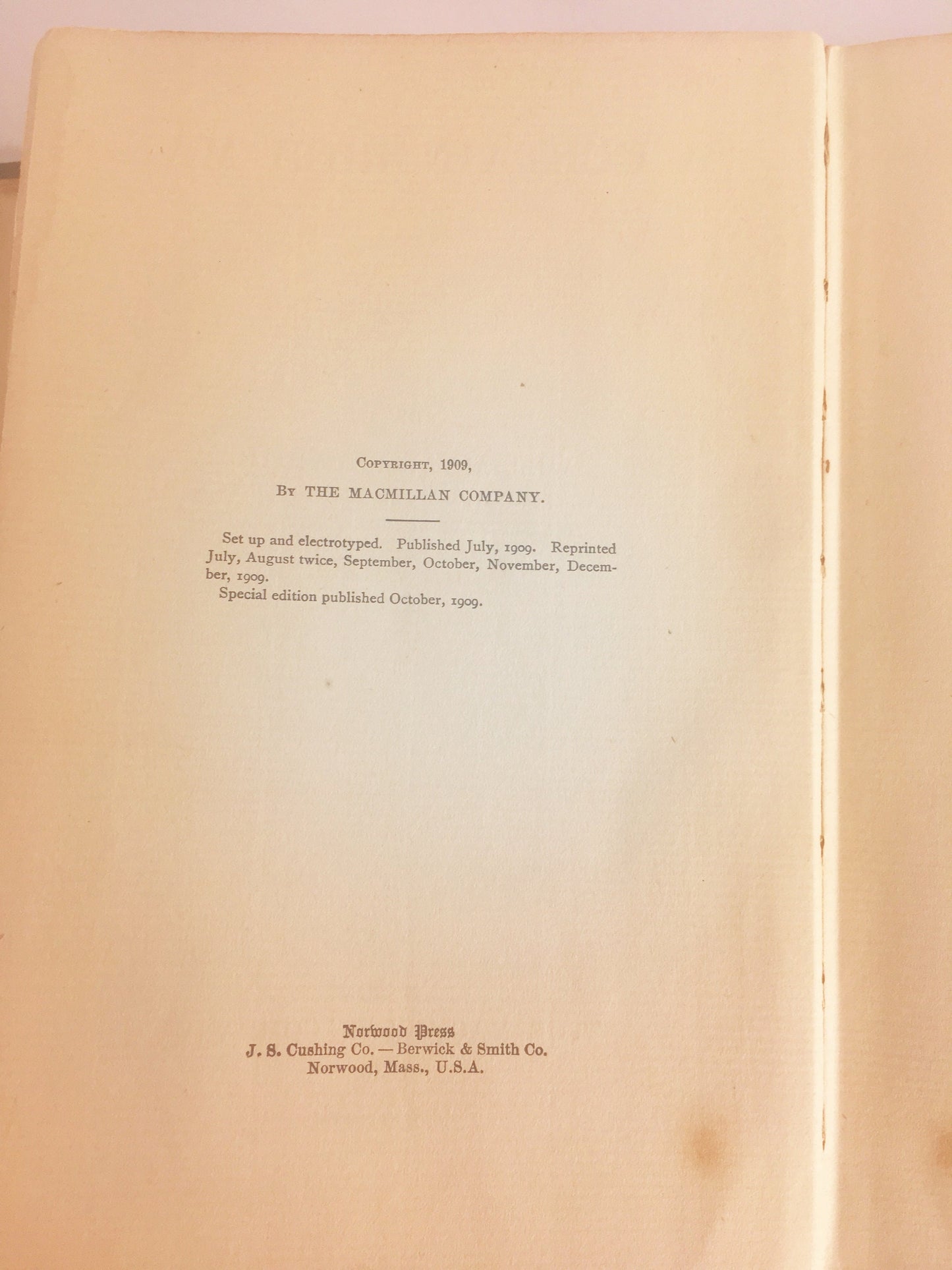 Certain Rich Man by William Allen White. FIRST EDITION vintage book circa 1909 about slave state controversies prior to the Civil War