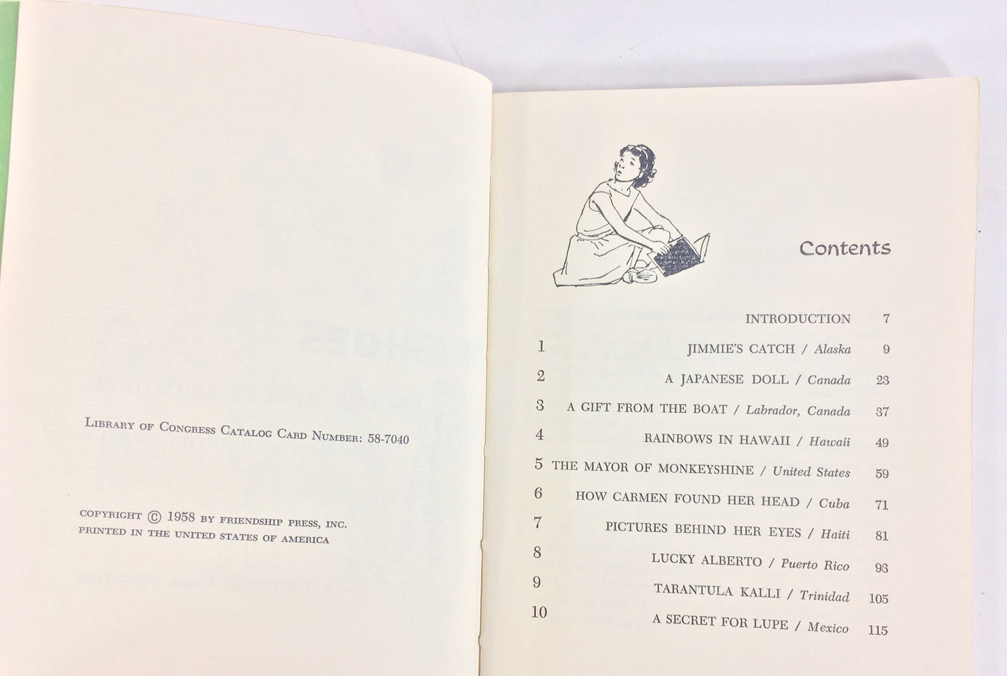 Ten Pairs of Shoes EARLY PRINTING vintage pink paperback book circa 1958 by Mae Ashworth. Children's story of living in someone else's shoes