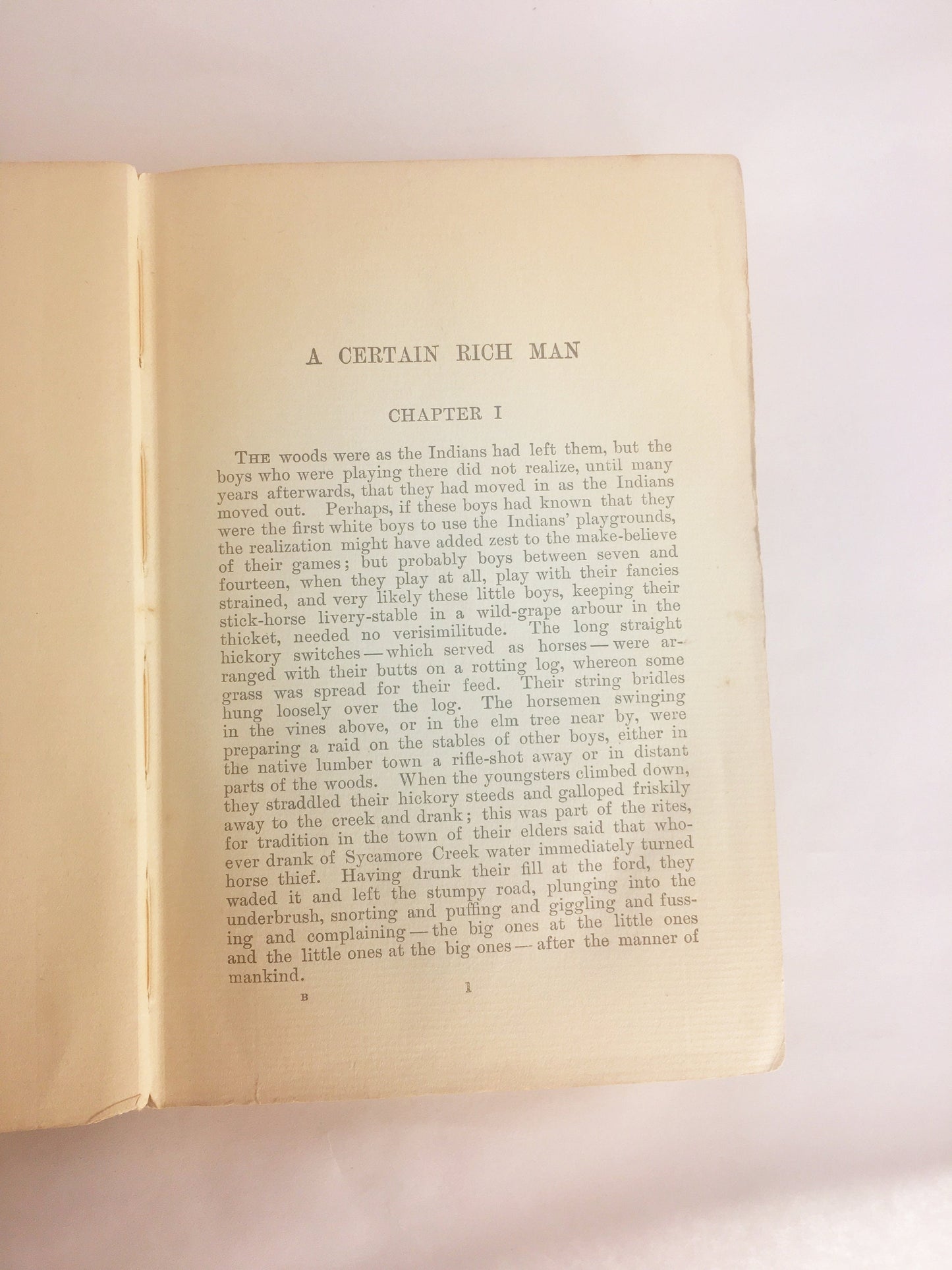 Certain Rich Man by William Allen White. FIRST EDITION vintage book circa 1909 about slave state controversies prior to the Civil War