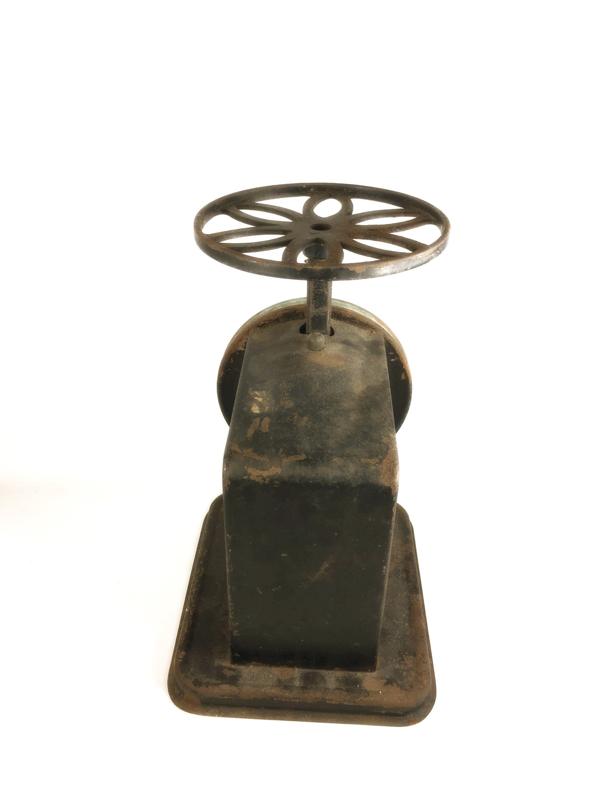 Antique Victorian scale Laclede Manufacturing Company St Louis Missouri vintage Bronze brass unique decor steampunk American patriot