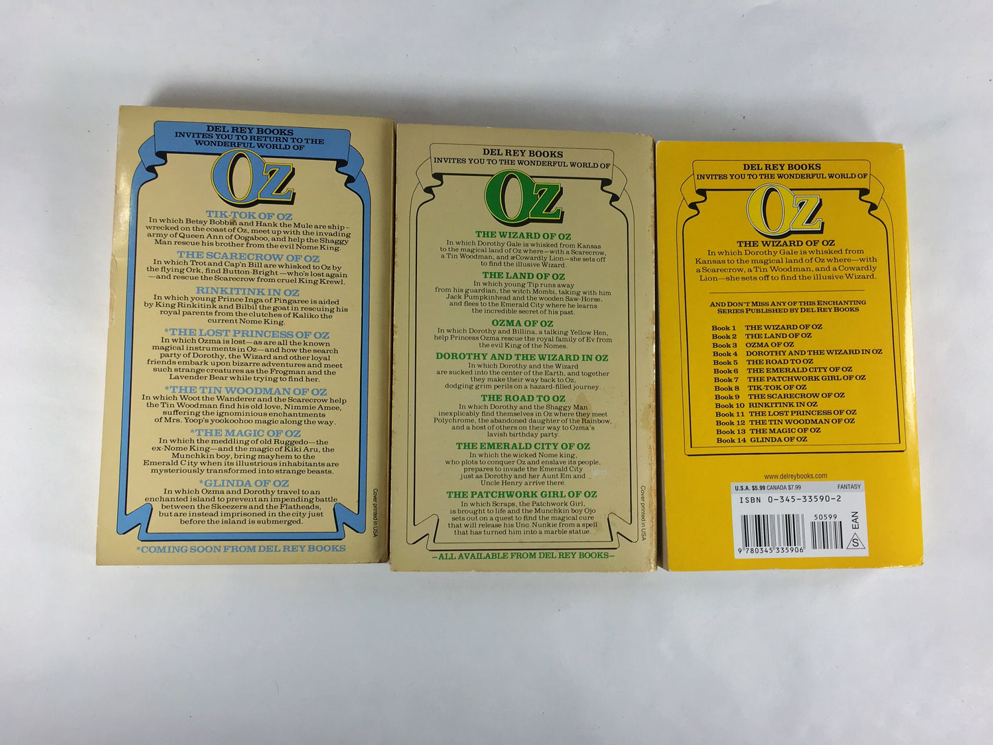 1979 Wizard of Oz vintage paperback book by L Frank Baum Tik-Tok Ozma and Wizard of Oz circa 1979. Teen tween home school reading