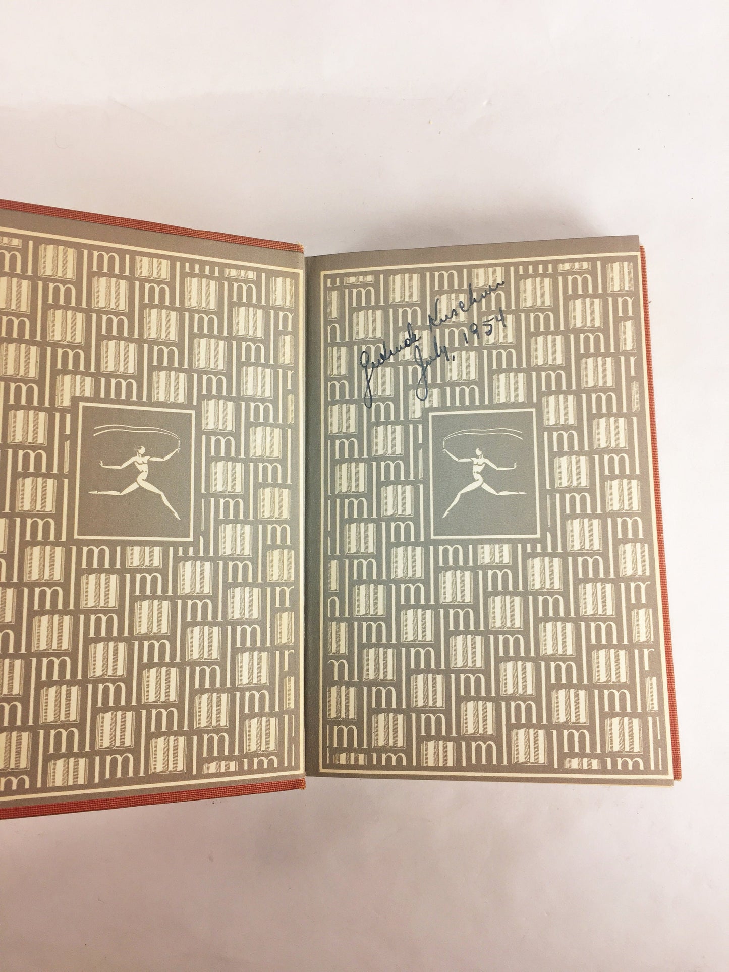 Bernard Shaw Four Plays Candida, Caesar & Cleopatra, Pygmalion and Heartbreak House. Vintage Modern Library book circa 1937. Red book decor.