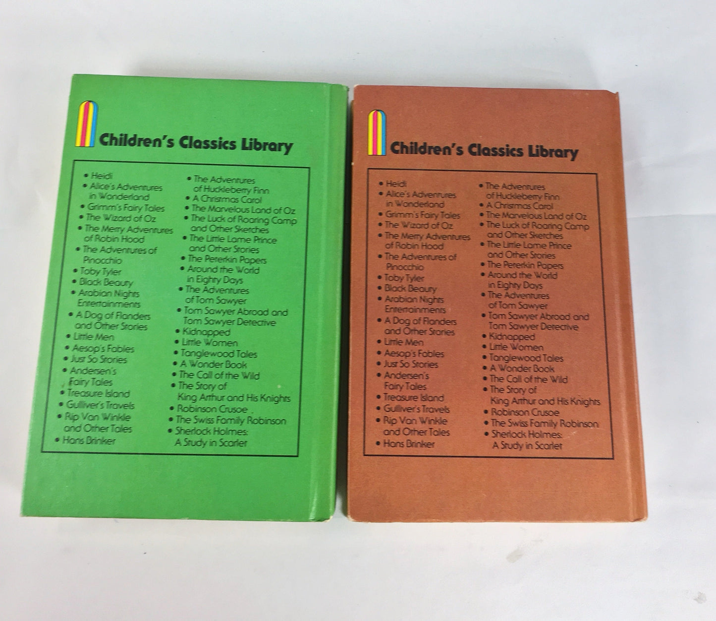 Christmas Carol 1979 Children's Classics Library vintage books elementary middle school Oz, Fairy Tales Little Lame Prince Just So Stories