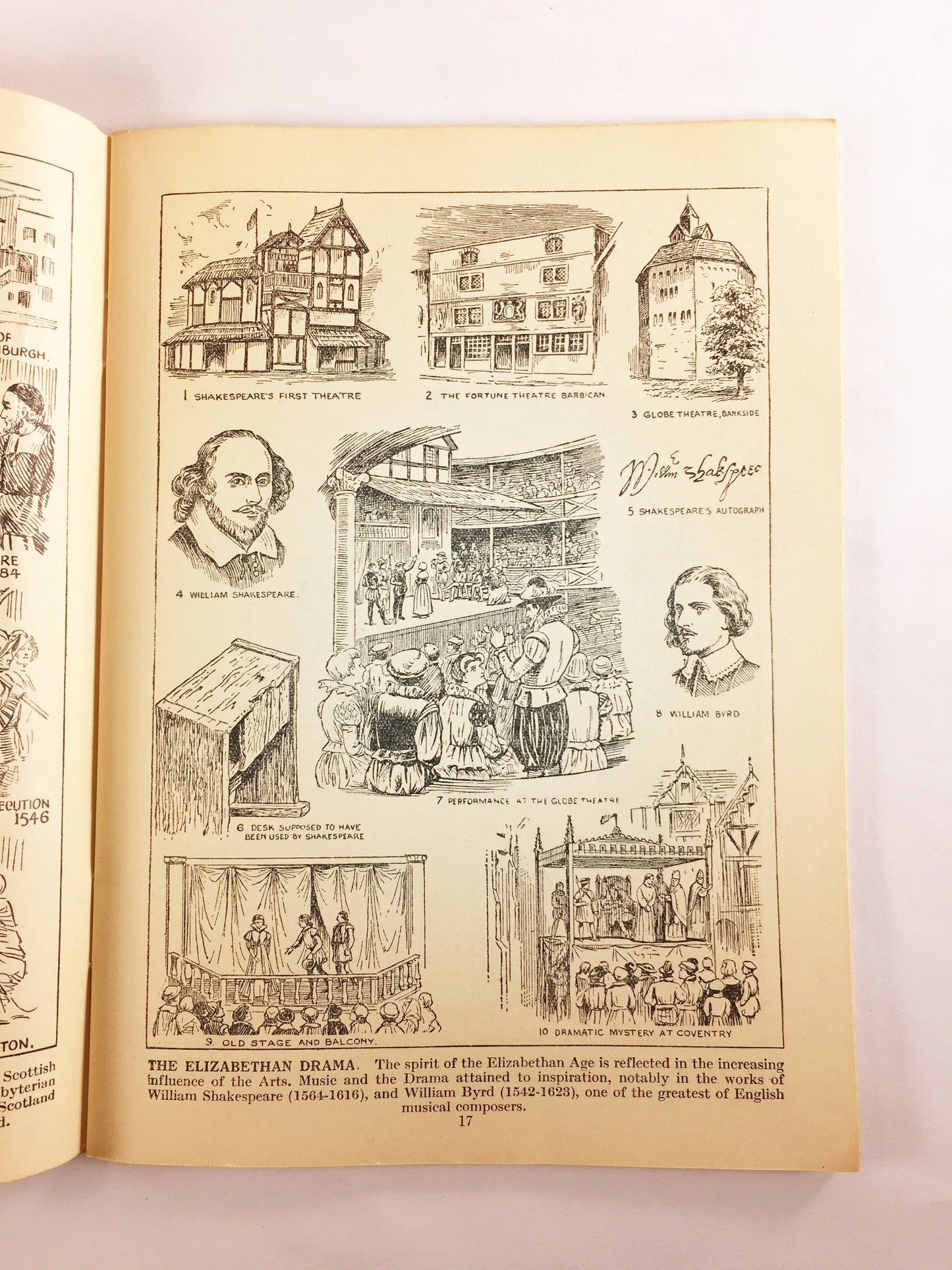 1934 Story of Tudor and Stuart. Britain told in Pictures by CW Airne. 500+ illustrations. Vintage paperback book published in London