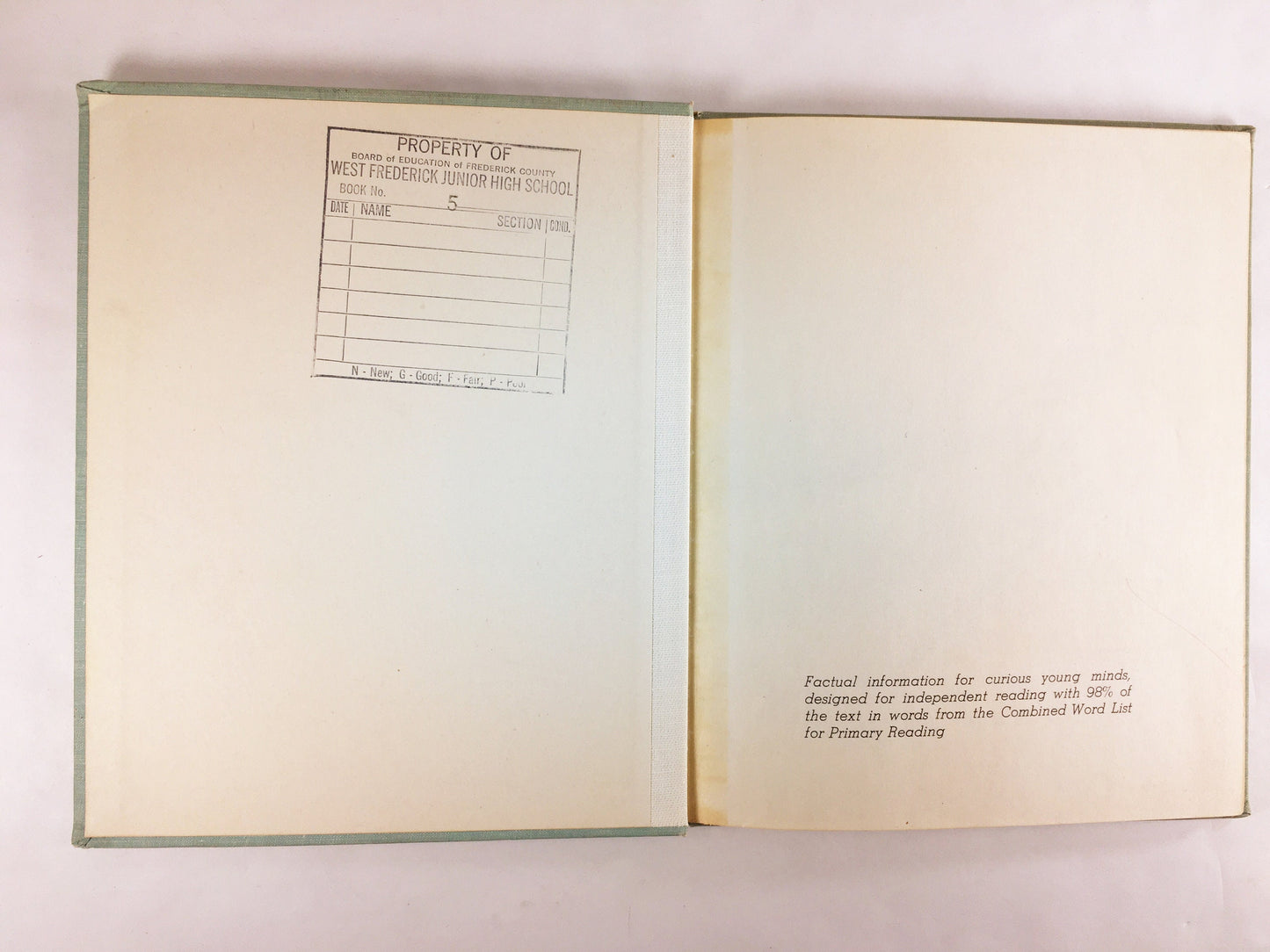 1953 True book of Air Around Us by Margaret Friskey. FIRST EDITION Vintage book Children's Press. Blue home decor environment world nature