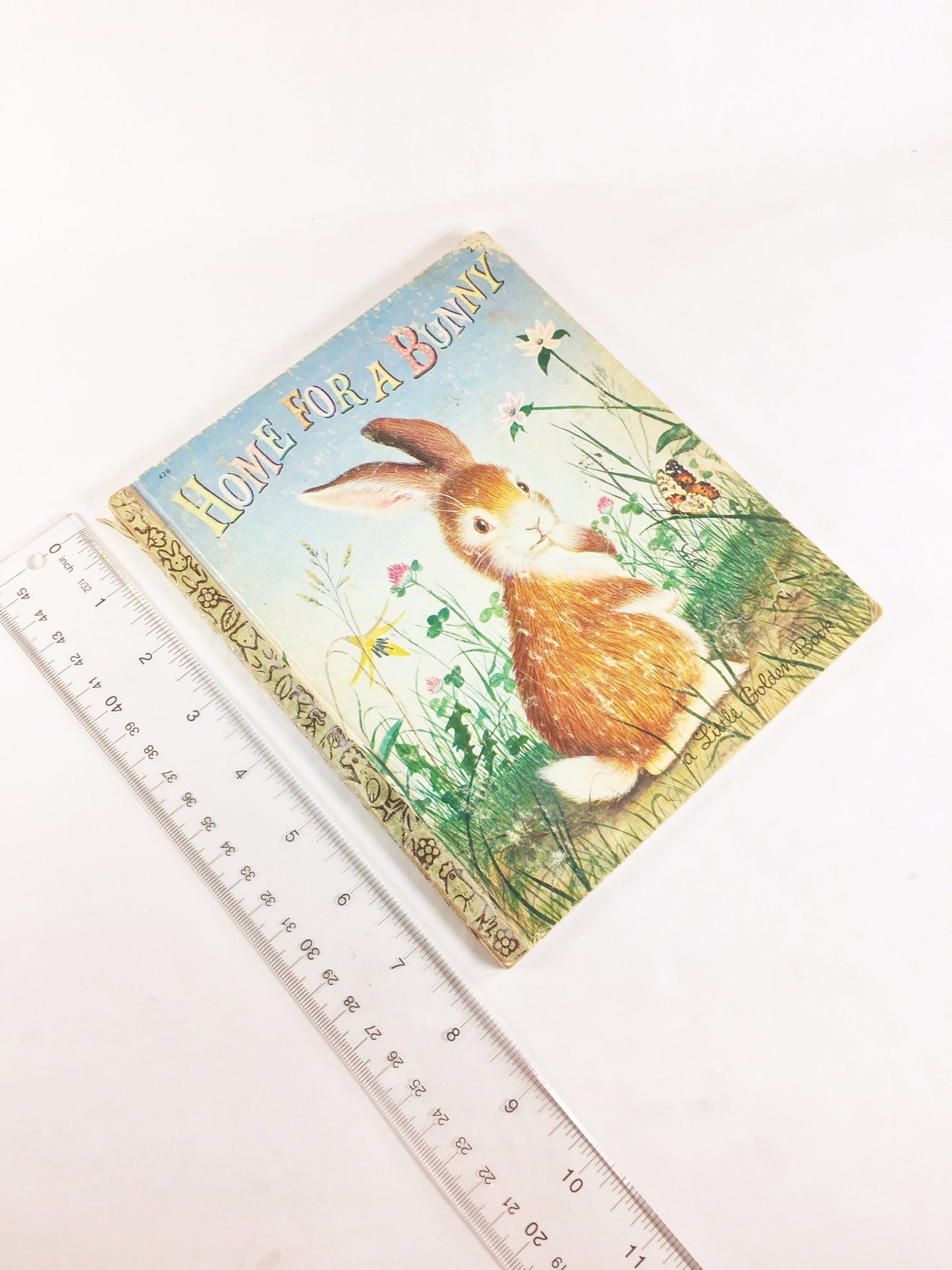 Margaret Wise Brown Home for a Bunny illustrated by Garth Williams. Little Golden Book circa 1961 vintage “D” early printing