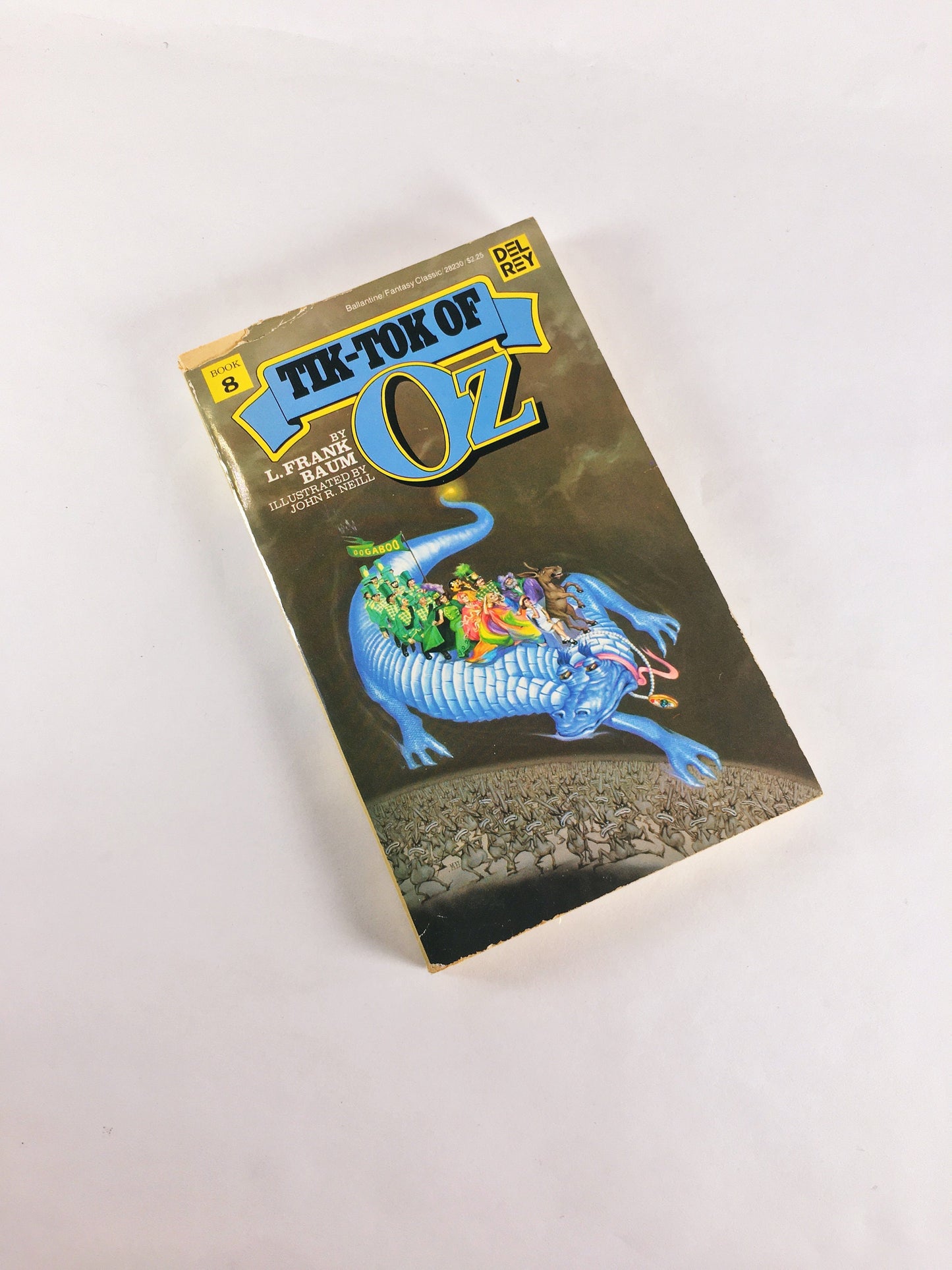 1979 Wizard of Oz vintage paperback book by L Frank Baum Tik-Tok Ozma and Wizard of Oz circa 1979. Teen tween home school reading