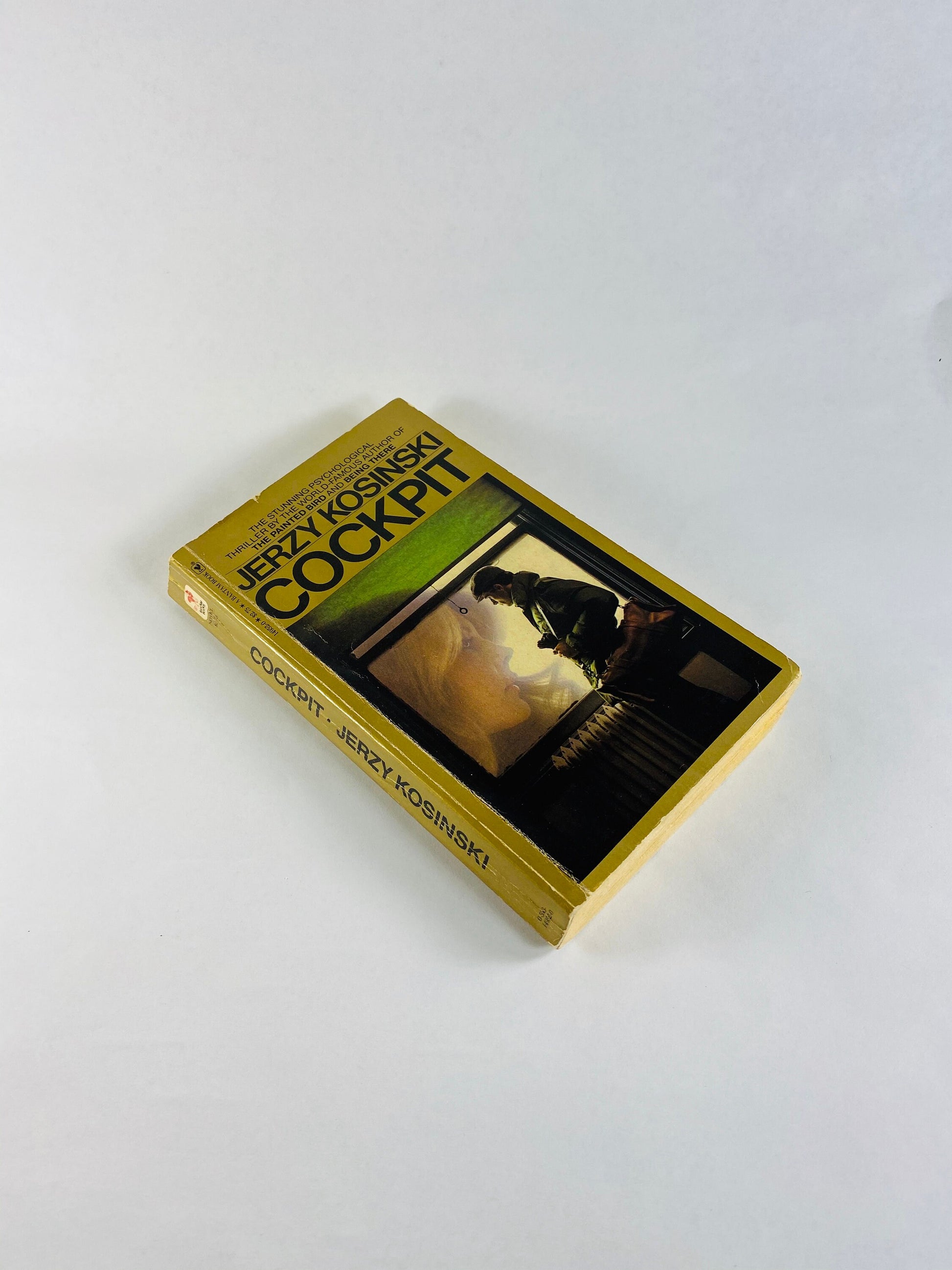Cockpit by Jerzy Kosinski Vintage paperback book circa 1981 Psychological thriller about a former operative of a mysterious security agency