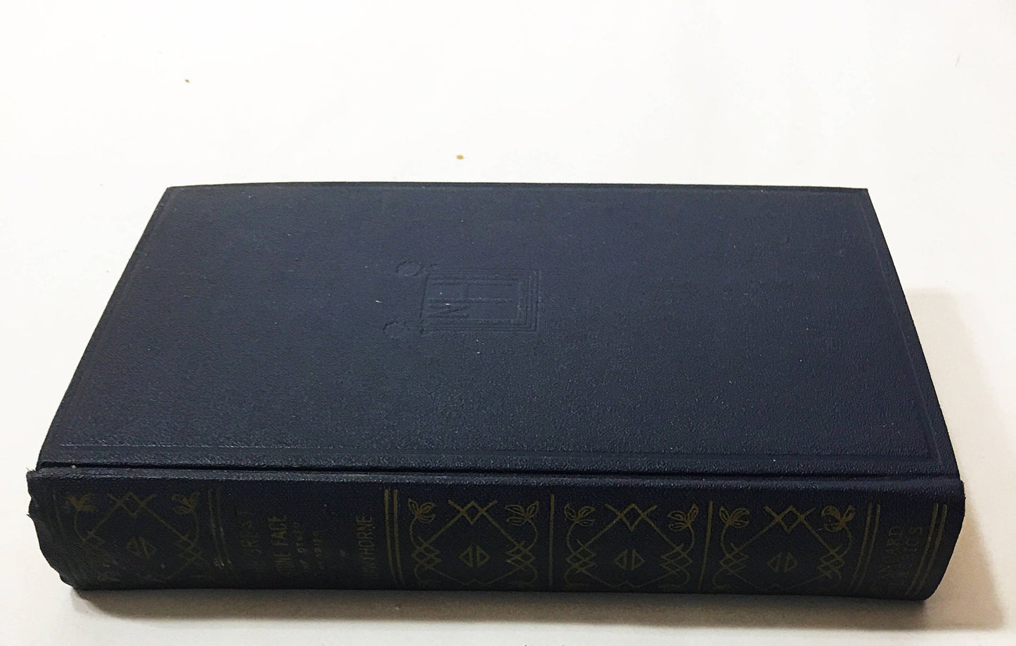 1931 vintage Nathaniel Hawthorne blue book Mosses From An Old Manse Great Stone Face Twice Told Tales