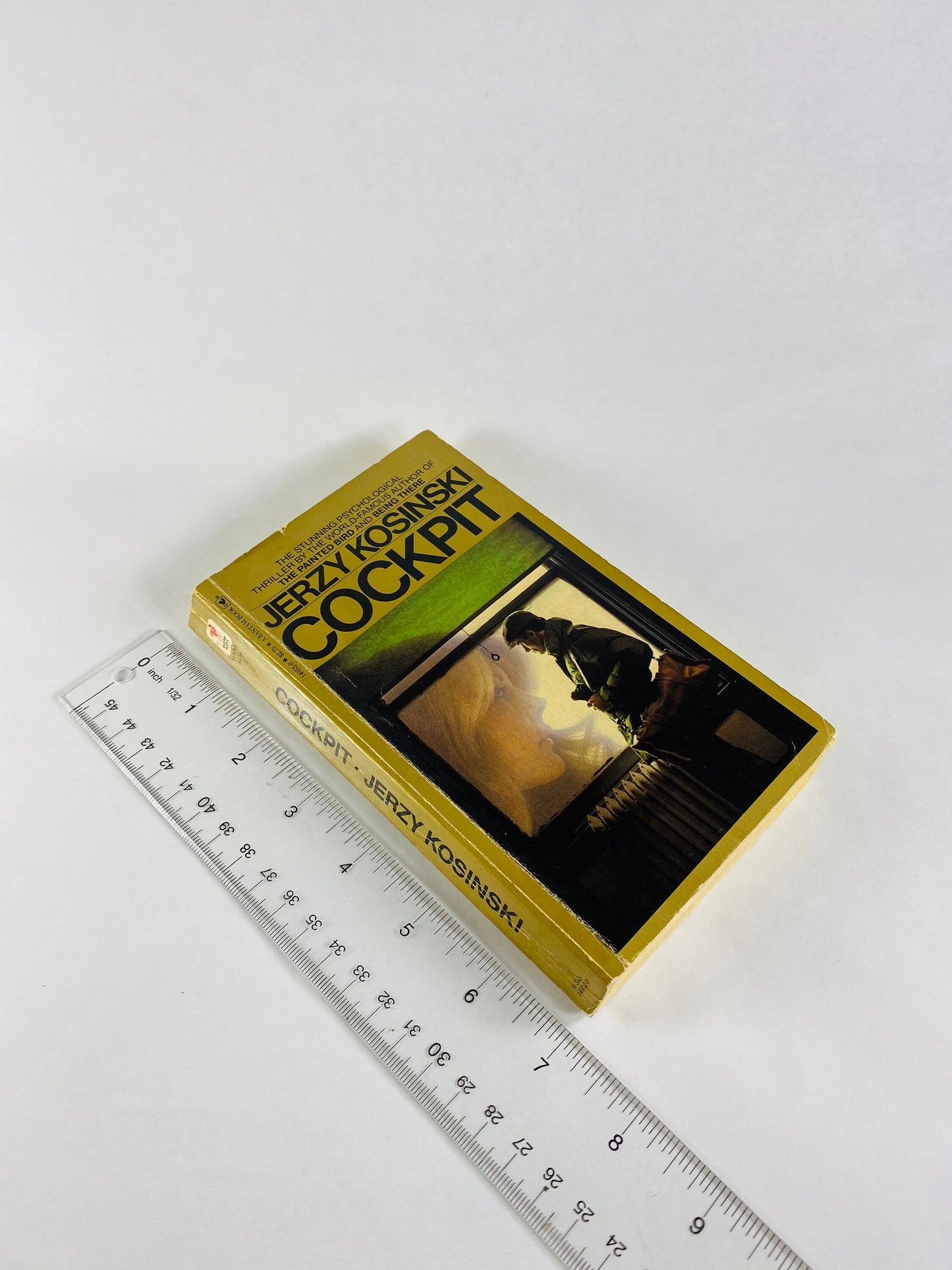 Cockpit by Jerzy Kosinski Vintage paperback book circa 1981 Psychological thriller about a former operative of a mysterious security agency