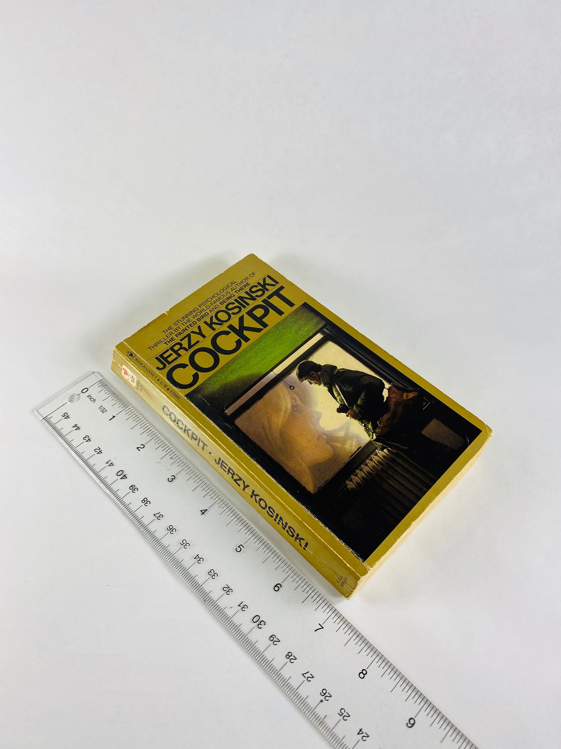 Cockpit by Jerzy Kosinski Vintage paperback book circa 1981 Psychological thriller about a former operative of a mysterious security agency