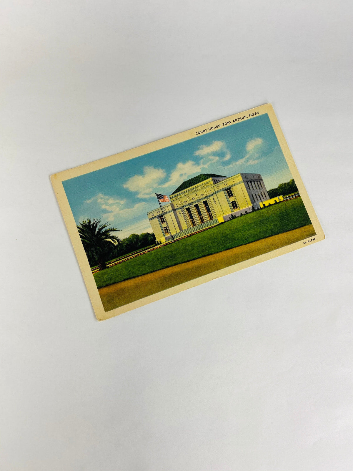 Texas 1950s Vintage linen postcards Houston, Beaumont, Port Arthur, Midland, Dallas, El Paso, Spring, Monahans Odessa Post Office Courthouse