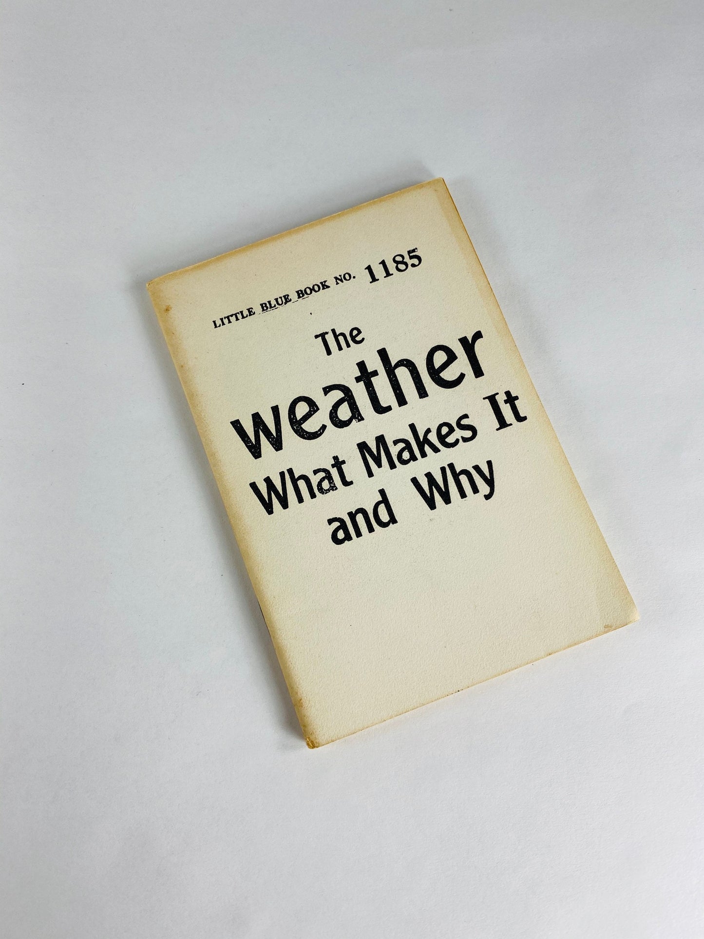 Little Blue Books numbers, astronomy, weather, nature of science, sculpture, painting Haldeman-Julius booklets