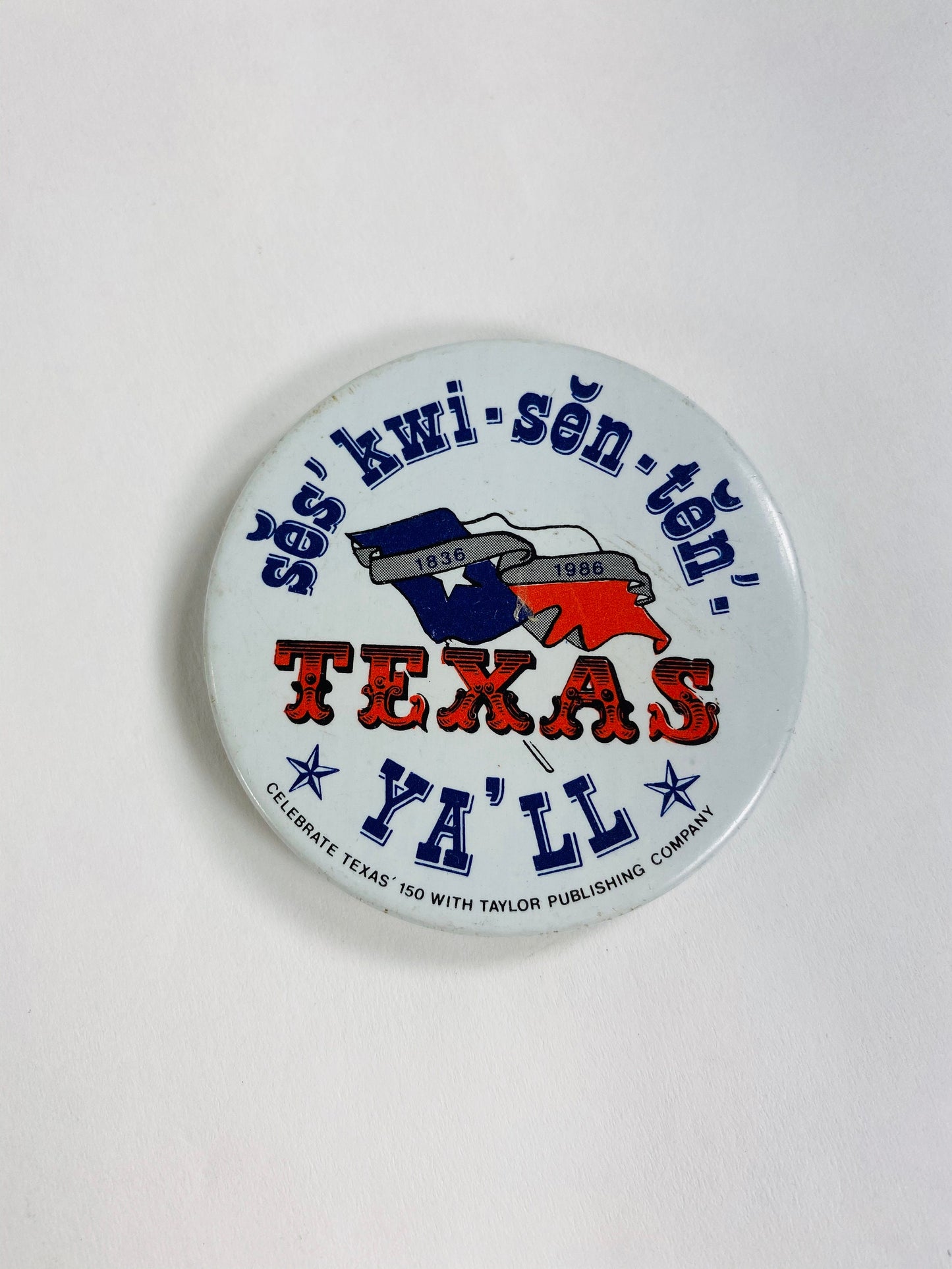 Vintage pinback button New York NYC, Texas Marshal, Alfred Smith Presidential Election, FDR, Nixon World's Fair, Mostly Mozart memorabilia