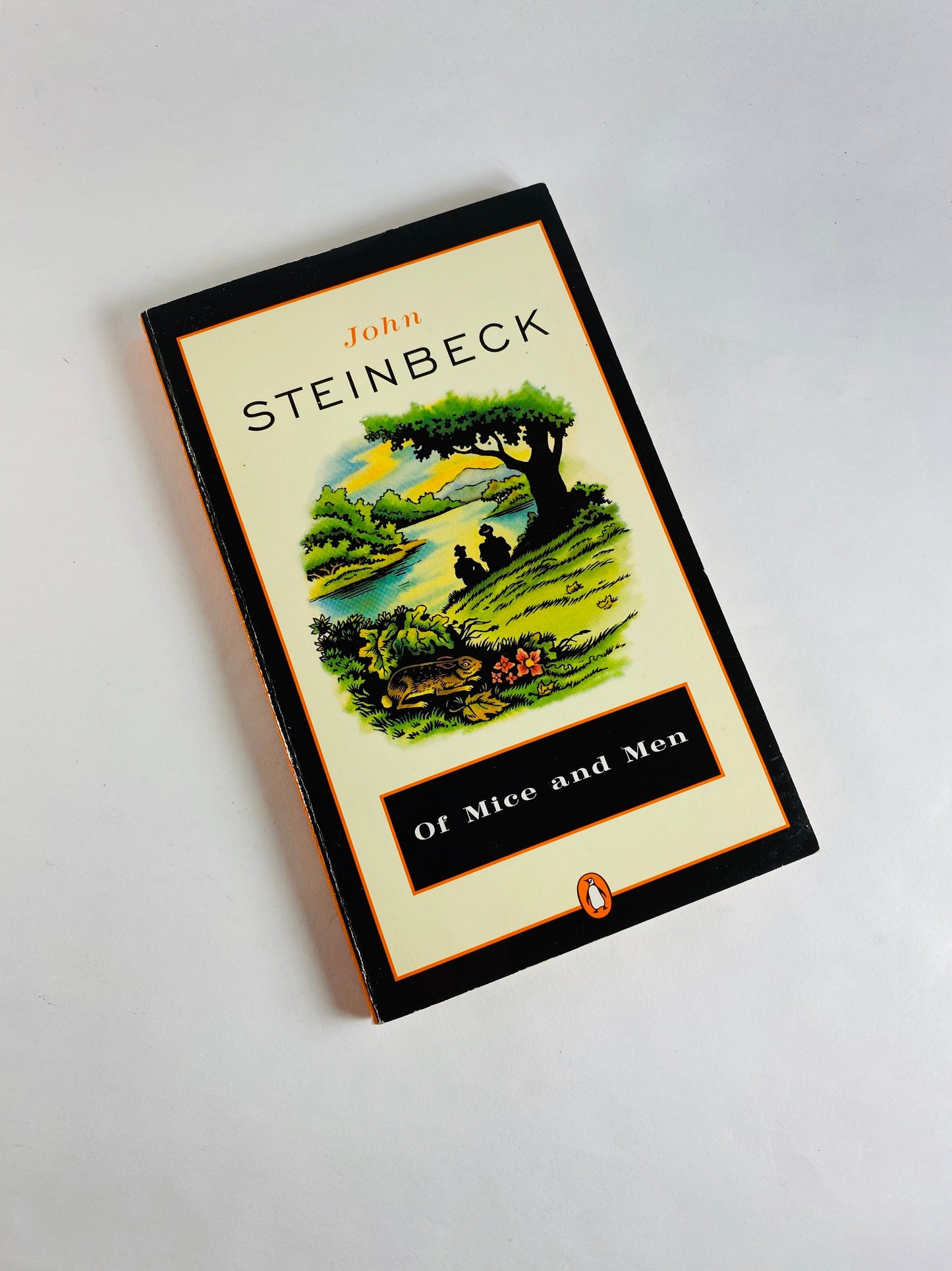 John Steinbeck Travels with Charley, The Pearl, Of Mice & Men, Wayard Bus. Vintage paperback book Penguin Bantam