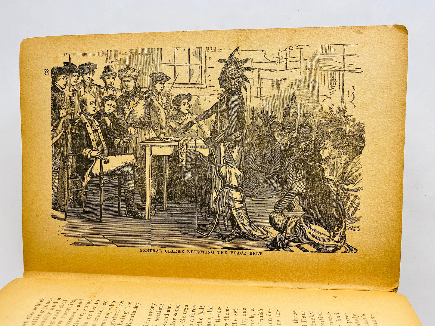 1900 Daniel Boone, Lewis & Clarke, William Henry Harrison Our Pioneer Heroes and their Daring Deeds Vintage book finely illustrated