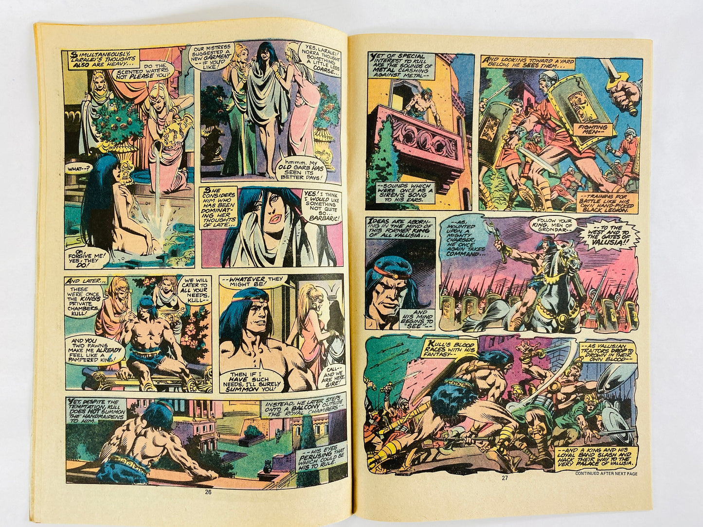 Kull the Destroyer Marvel Comics #25 1977 vintage comic book by Stan Lee. The Thing in the Dungeon from the creator of Conan