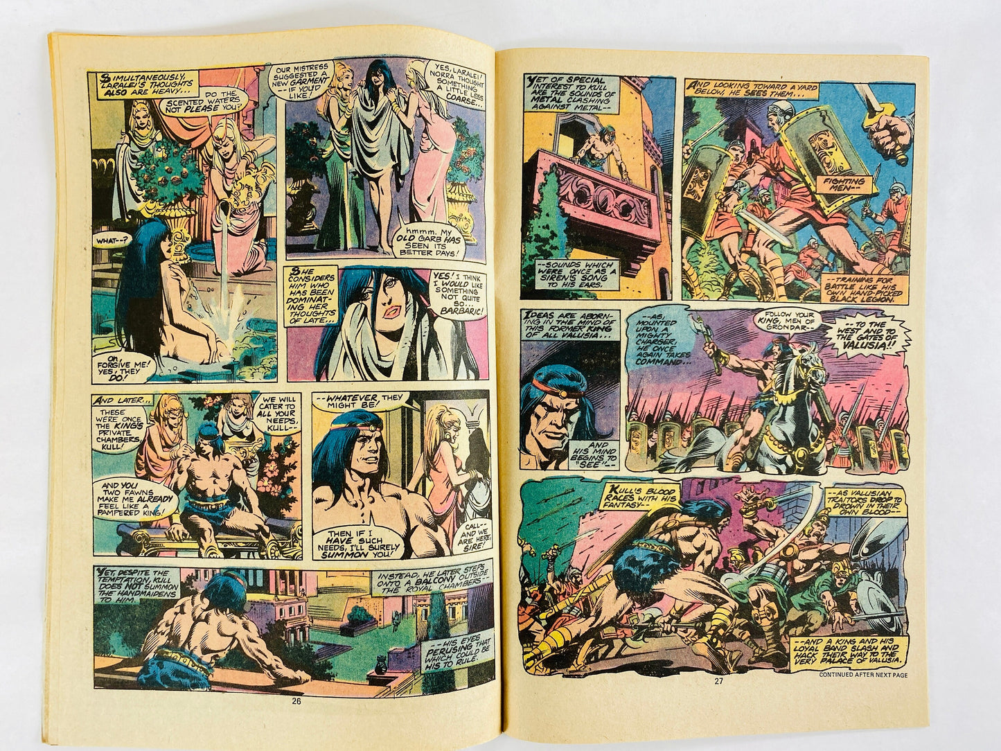 Kull the Destroyer Marvel Comics #25 1977 vintage comic book by Stan Lee. The Thing in the Dungeon from the creator of Conan