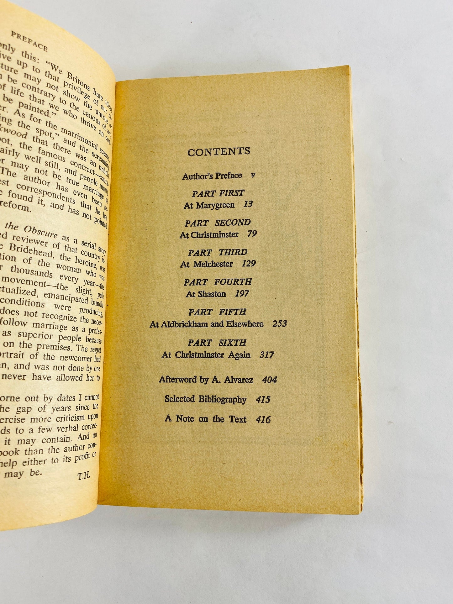 Jude the Obscure by Thomas Hardy Vintage paperback book about a man who falls in love with a sensitive, freethinking 'New Woman'.