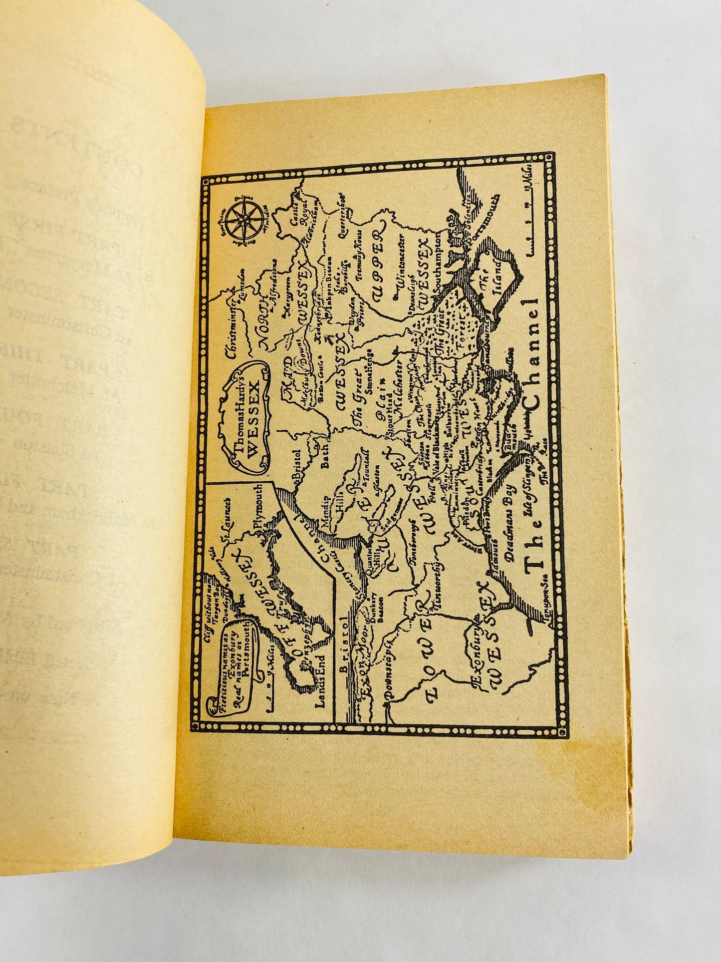 Jude the Obscure by Thomas Hardy Vintage paperback book about a man who falls in love with a sensitive, freethinking 'New Woman'.