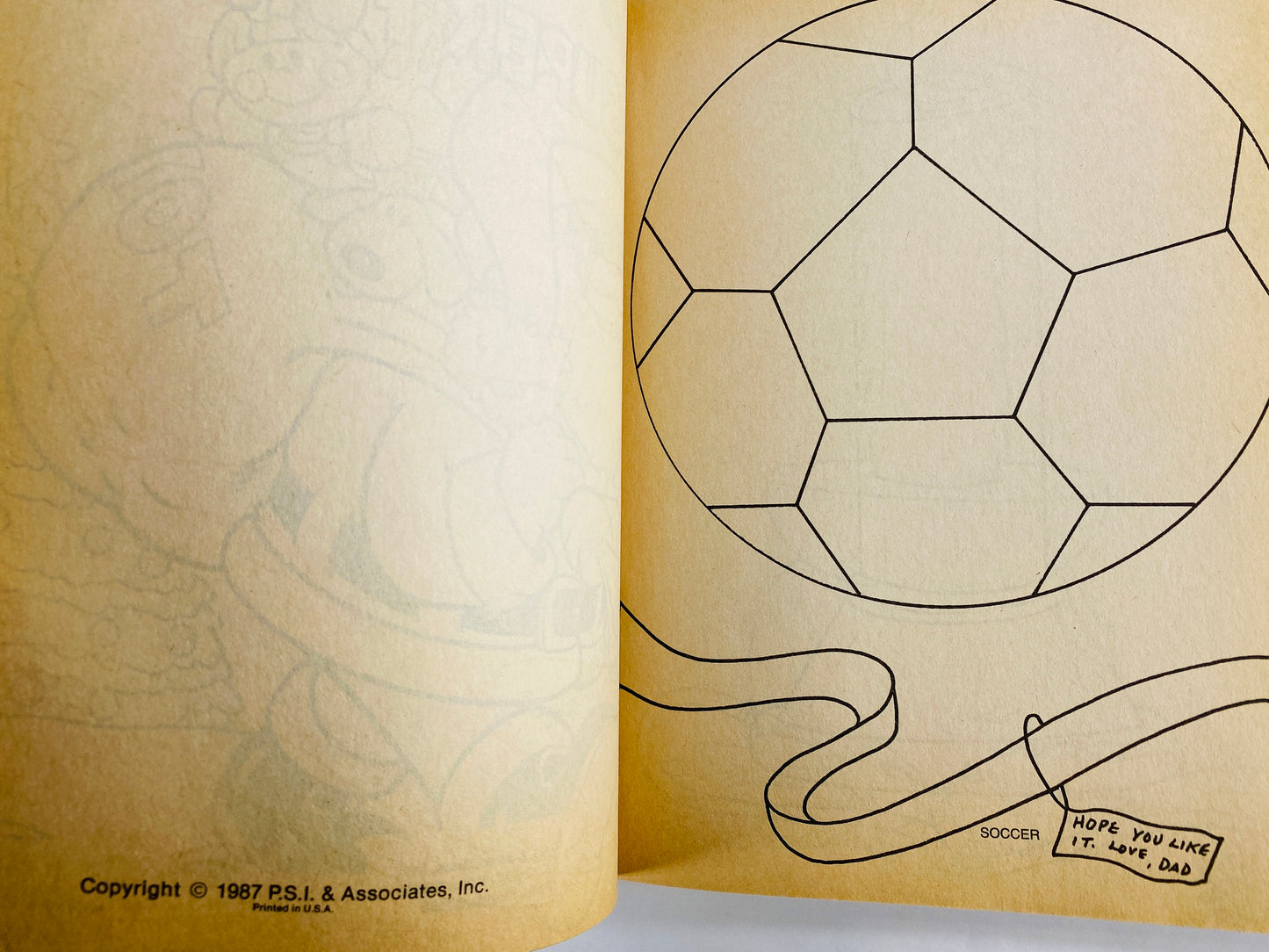 1980s NOS Christmas Super Fun Coloring Book Vintage activity book for children. UNUSED with blank pages circa 1987