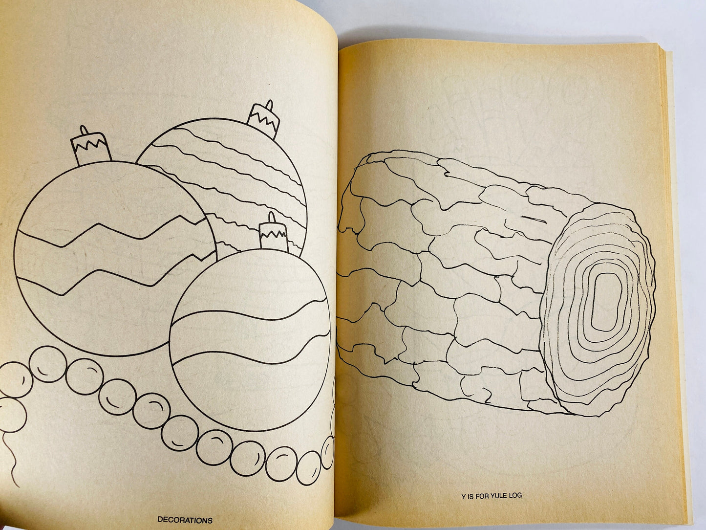 1980s NOS Christmas Super Fun Coloring Book Vintage activity book for children. UNUSED with blank pages circa 1987