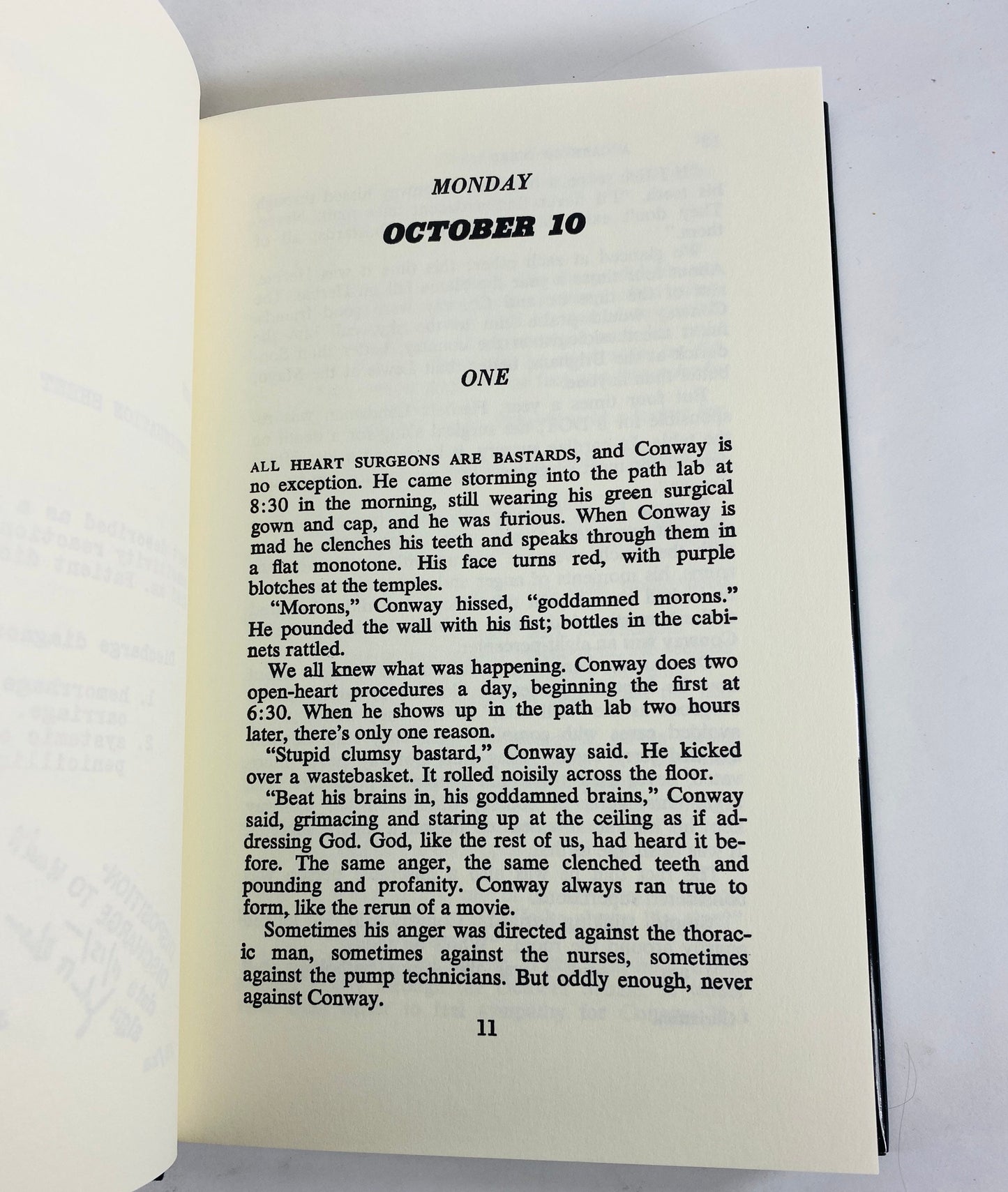 Case of Need by Michael Crichton Jeffery Hudson vintage book circa 1993. Edgar Award winner. Novel about surgery that ends in death