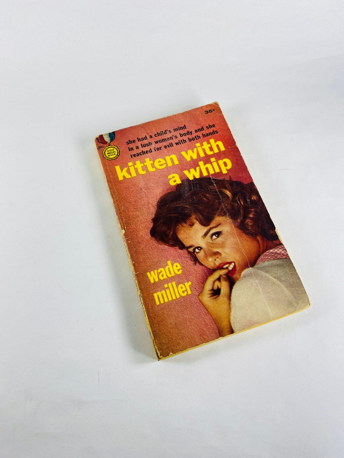 Vintage Wade Miller paperback book 1950s- 1960s erotica smut murder mystery crime fiction pulp