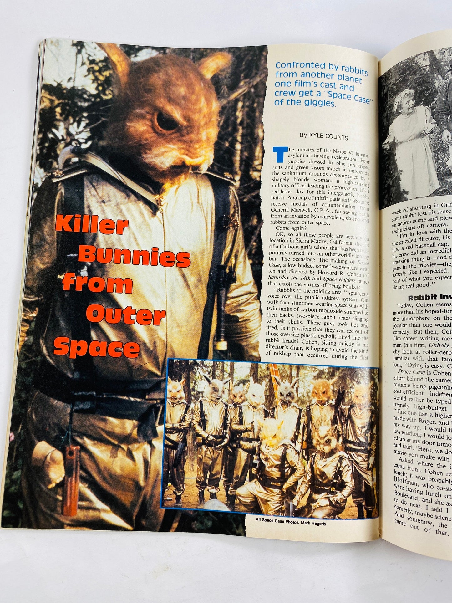 1990 Gremlins Teenage Mutant Ninja Turtles Total Recall vintage magazine Starlog scifi movie photos stories decor college bedroom posters