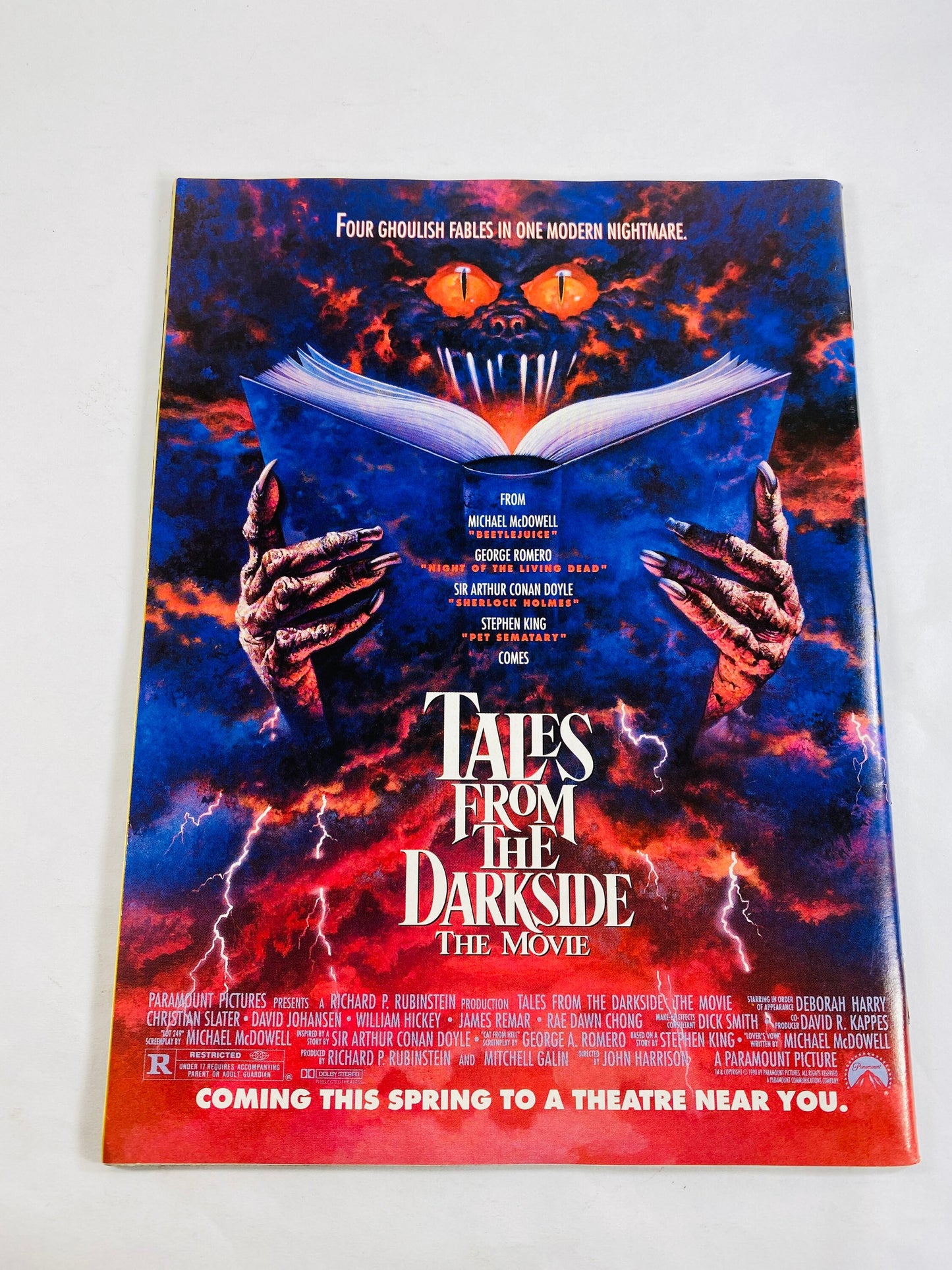 1990 Gremlins Teenage Mutant Ninja Turtles Total Recall vintage magazine Starlog scifi movie photos stories decor college bedroom posters