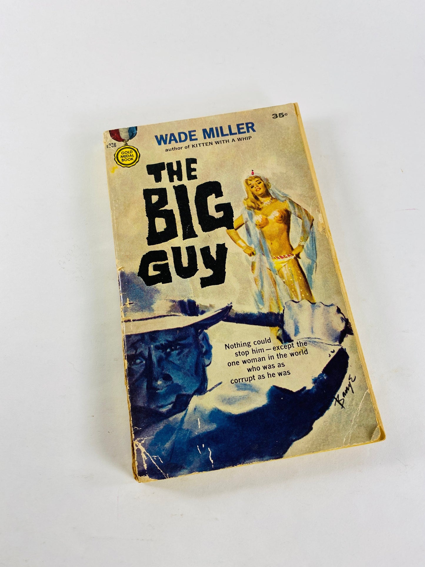 Vintage Wade Miller paperback book 1950s erotica smut murder mystery crime fiction pulp Fatal Step Uneasy Street Shoot to Kill Big Guy