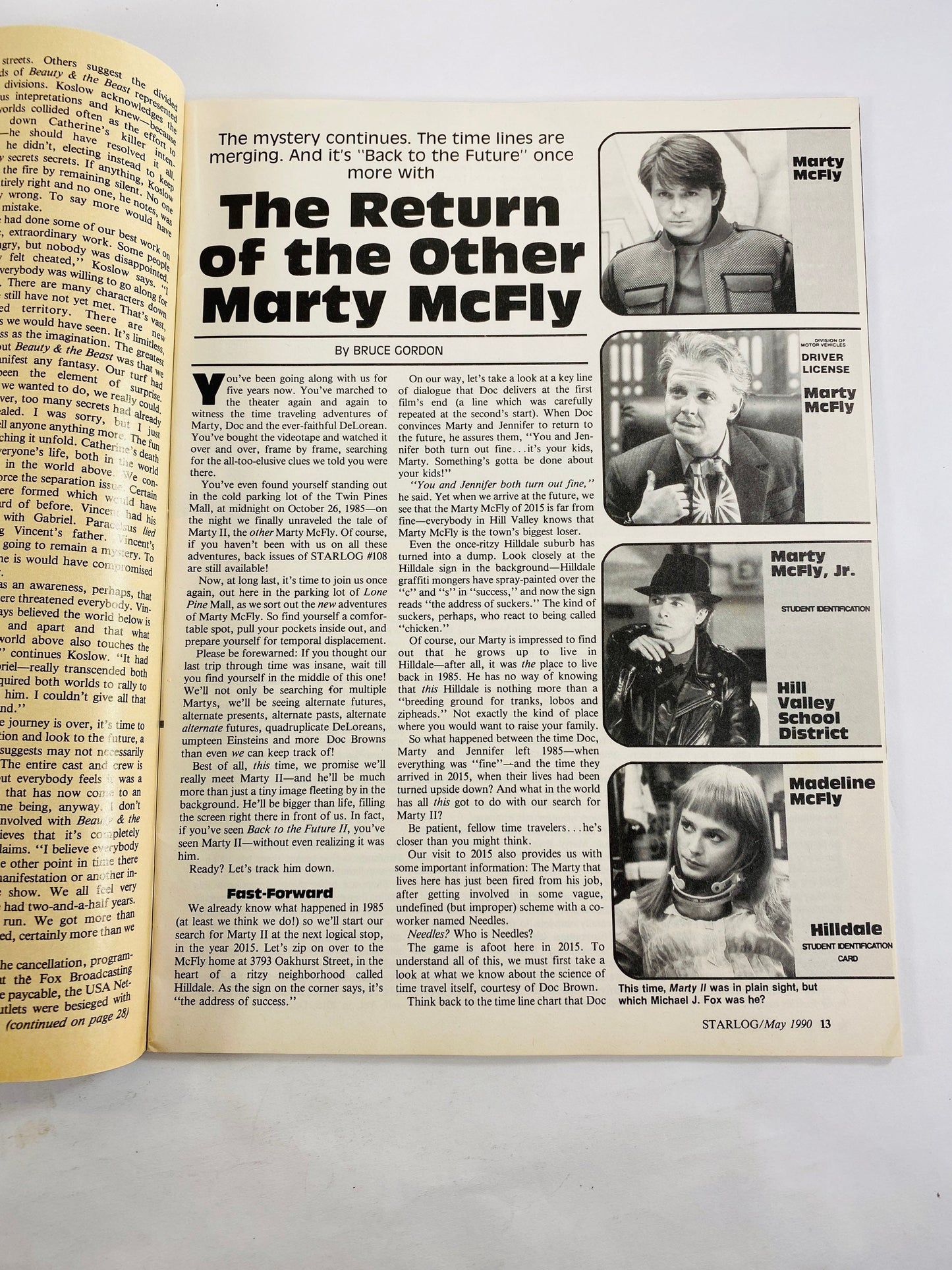 1990 Gremlins Teenage Mutant Ninja Turtles Total Recall vintage magazine Starlog scifi movie photos stories decor college bedroom posters