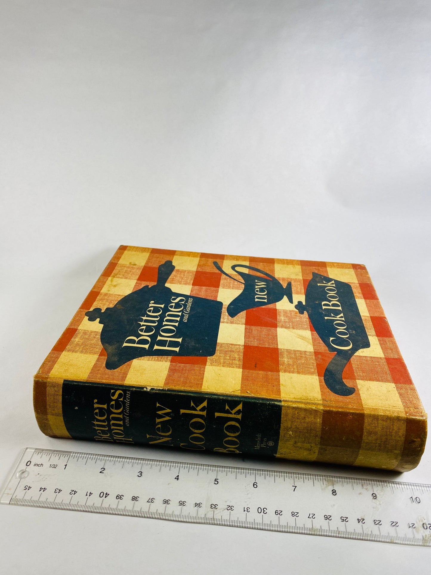 Better Homes and Gardens Cook book circa 1965 Red & white vintage gingham decor Retro kitchen cookbook binder Mother’s Day gift