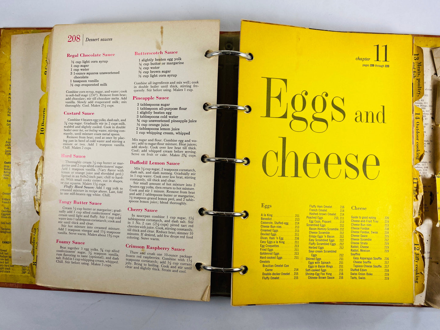 Better Homes and Gardens Cook book circa 1965 Red & white vintage gingham decor Retro kitchen cookbook binder Mother’s Day gift