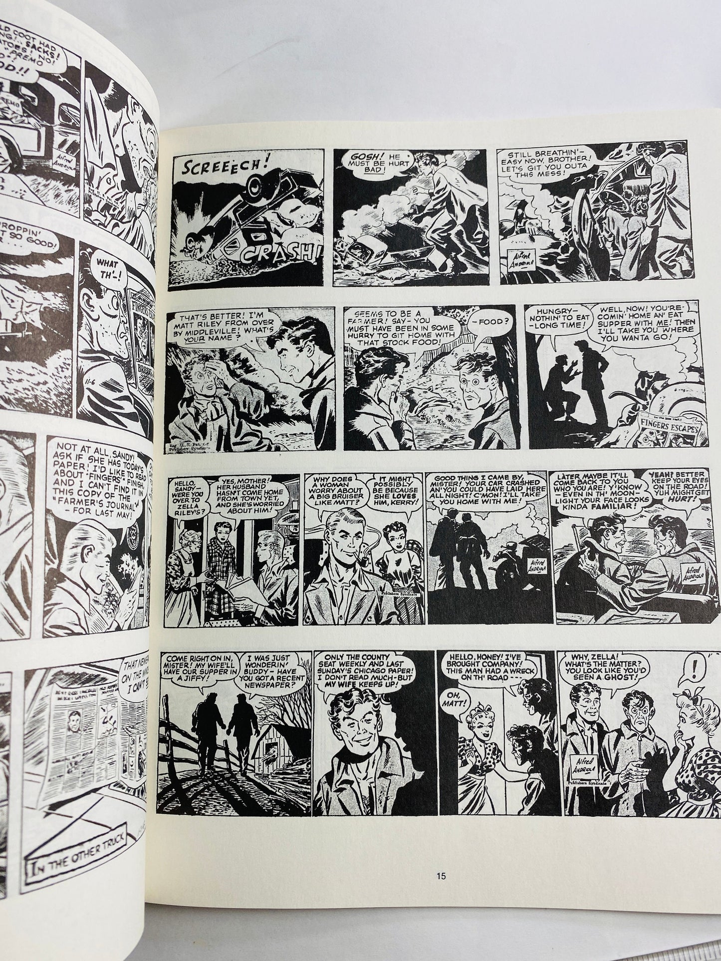 1986 Kerry Drake Great Detective Stories vintage paperback comic book opposition of Dick Tracy and Charlie Chan