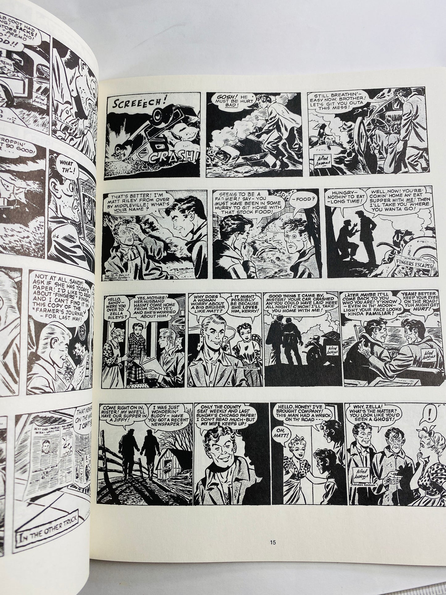 1986 Kerry Drake Great Detective Stories vintage paperback comic book opposition of Dick Tracy and Charlie Chan