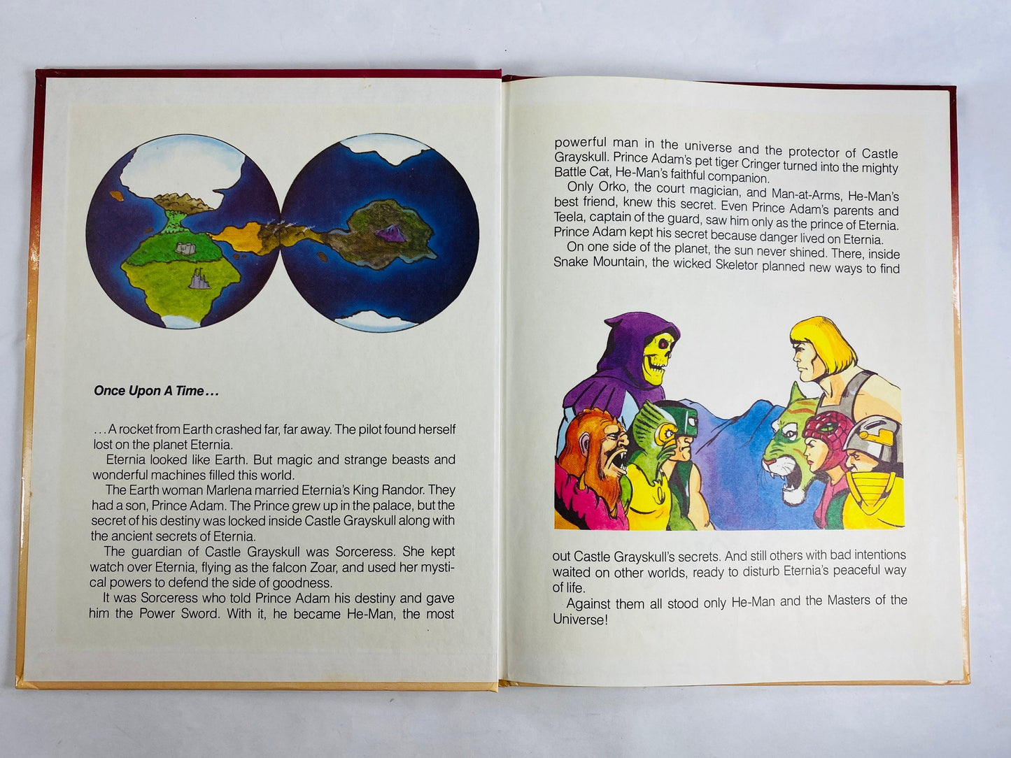 1984 He-Man Smells Trouble First Edition Vintage Mattel Golden book Masters of the Universe superhero Skeletor husband gift