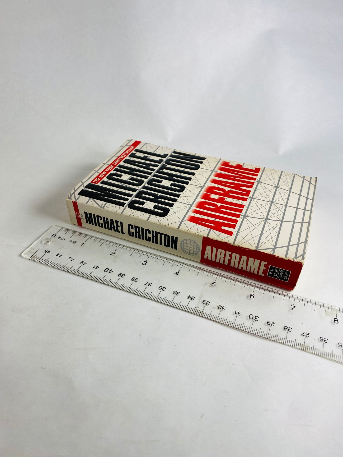 Airframe by Michael Crichton Early PRINTING vintage paperback book circa 1997