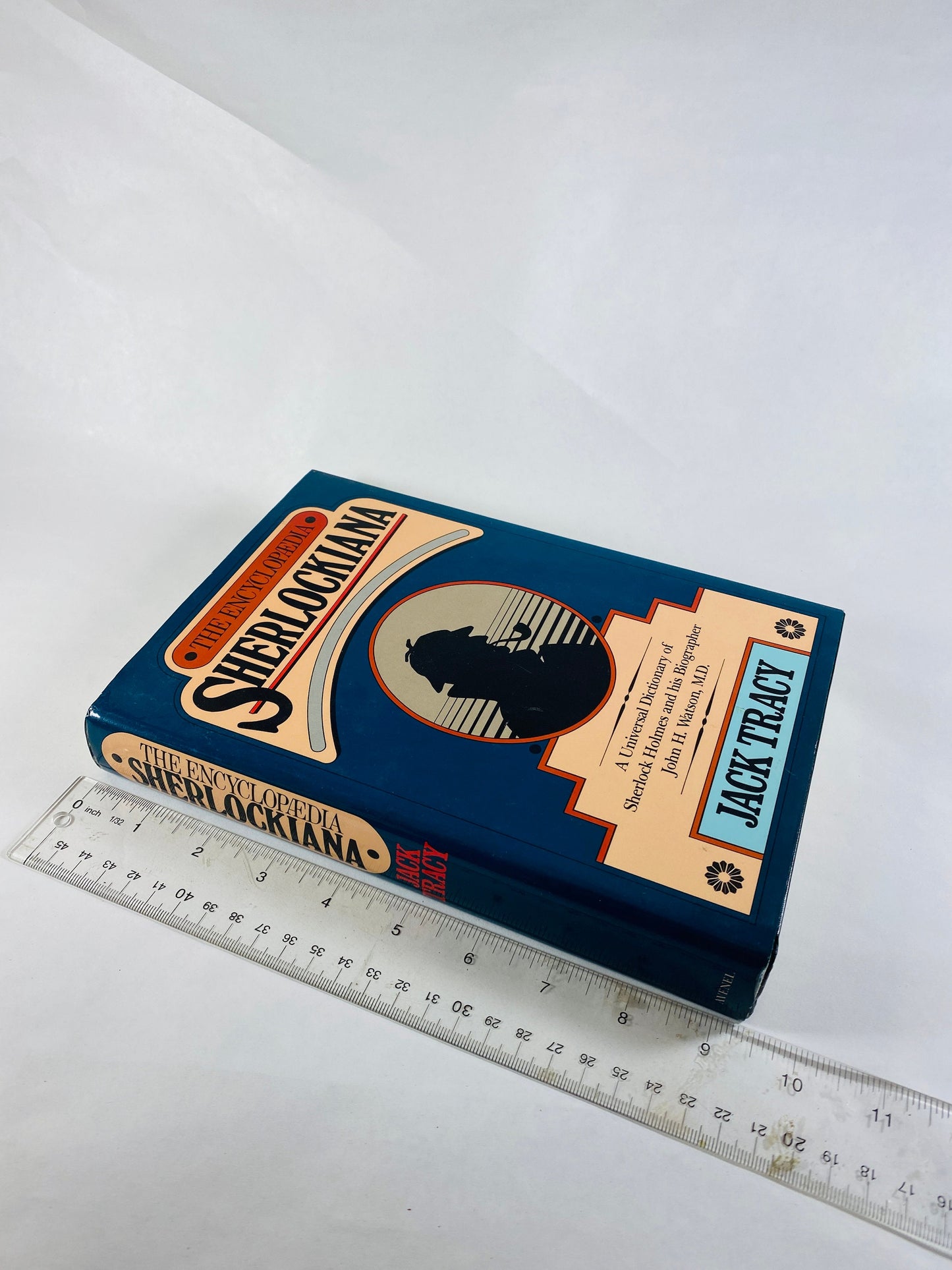 Sherlock Holmes Encyclopaedia Sherlockiana Vintage book of Sir Arthur Conan Doyle's famous charachter by Jack Tracy circa 1987