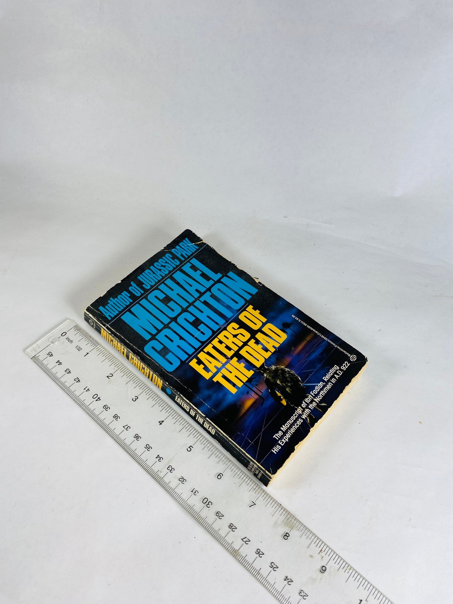 Eaters if the Dead by Michael Crichton Early PRINTING vintage paperback book circa 1991