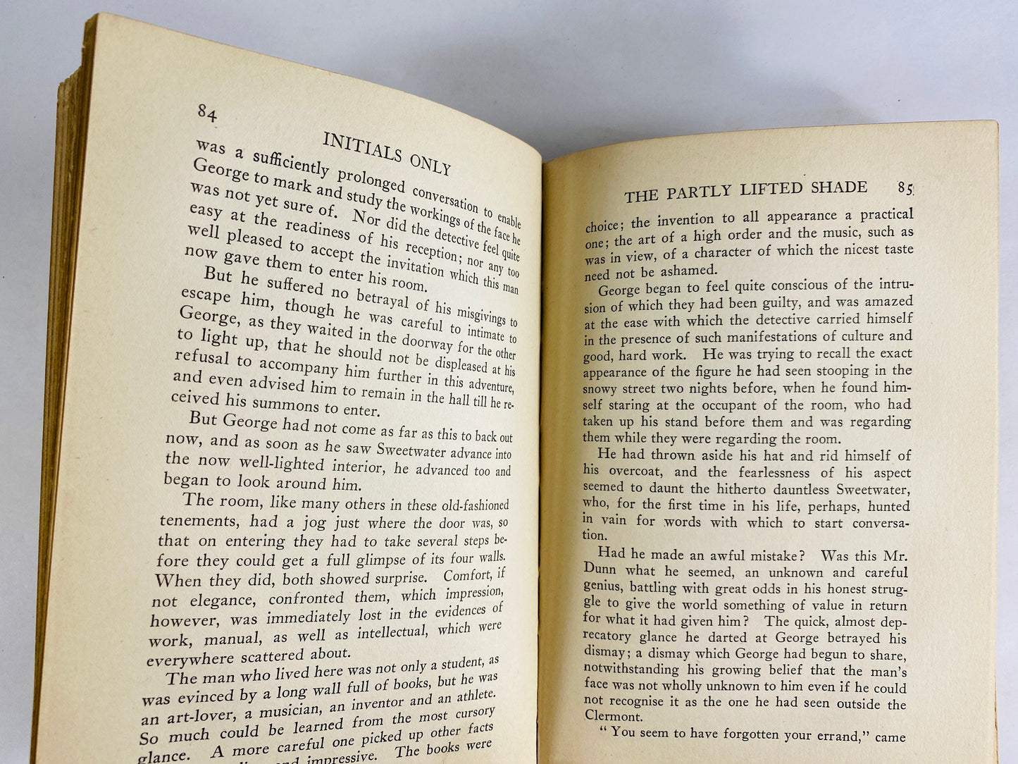 1911 Initials Only Anna Katharine Green FIRST EDITION vintage murder mystery book detective about a very public murder