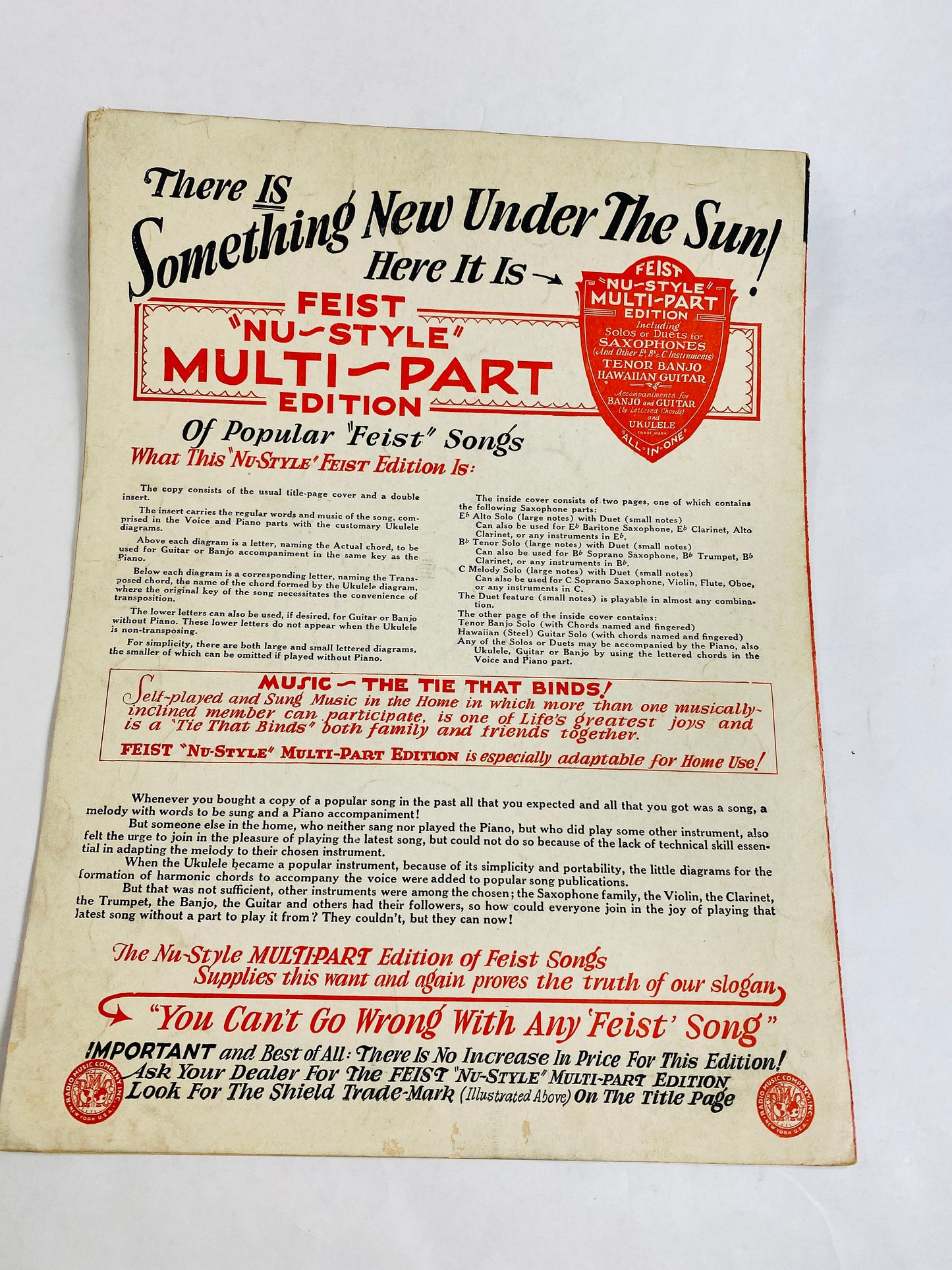 1930 vintage Lonesome Lover musical score Waltz Ballad Guy Lombardo Al Bryan. Nu-Style Feist Edition sheet music