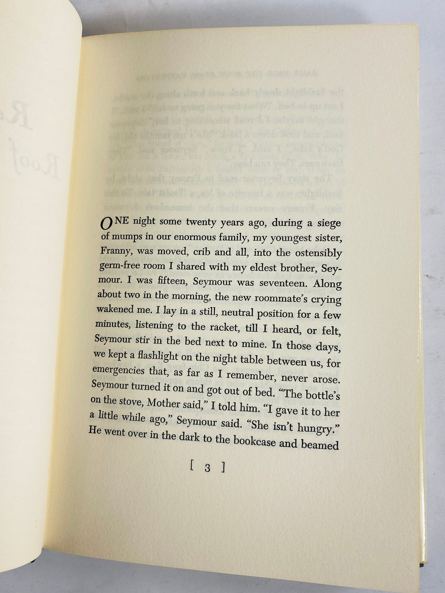 1959 Raise High the Roof Beam, Carpenters and Seymour FIRST EDITION Vintage book by JD Salinger with dust jacket circa 1959.